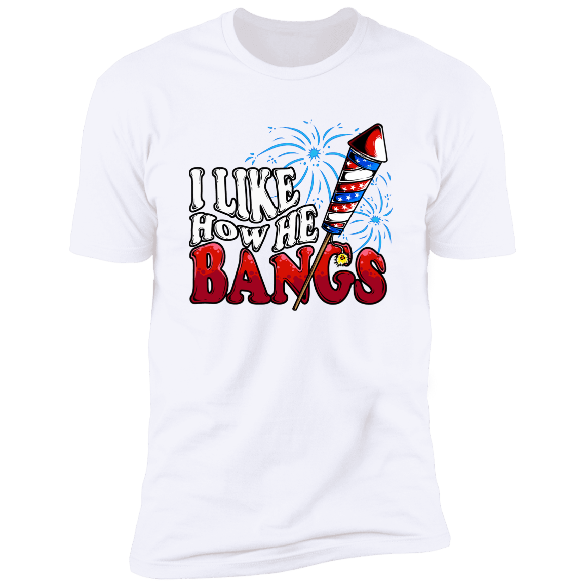 I Like How He Bangs &amp; I Like How She Explodes Deluxe Tees