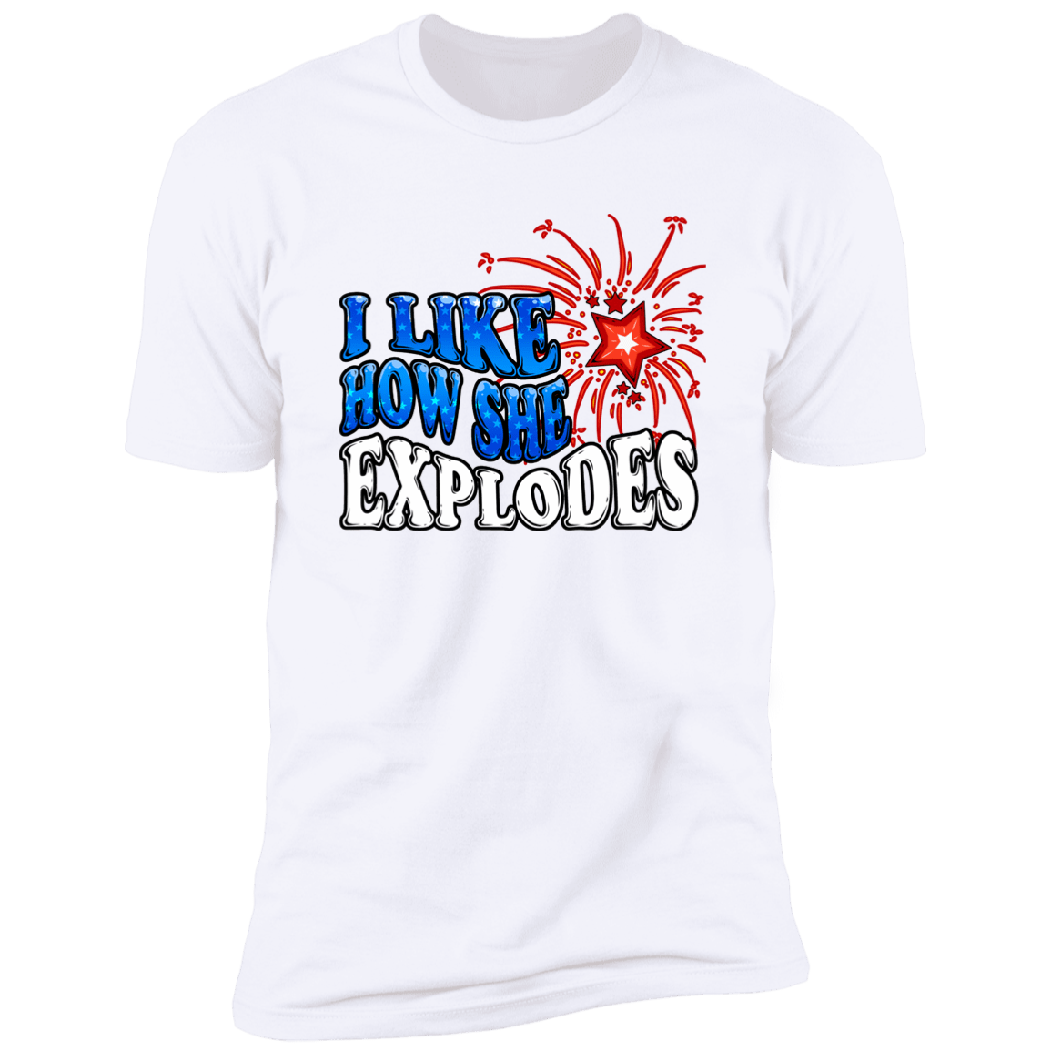 I Like How He Bangs &amp; I Like How She Explodes Deluxe Tees
