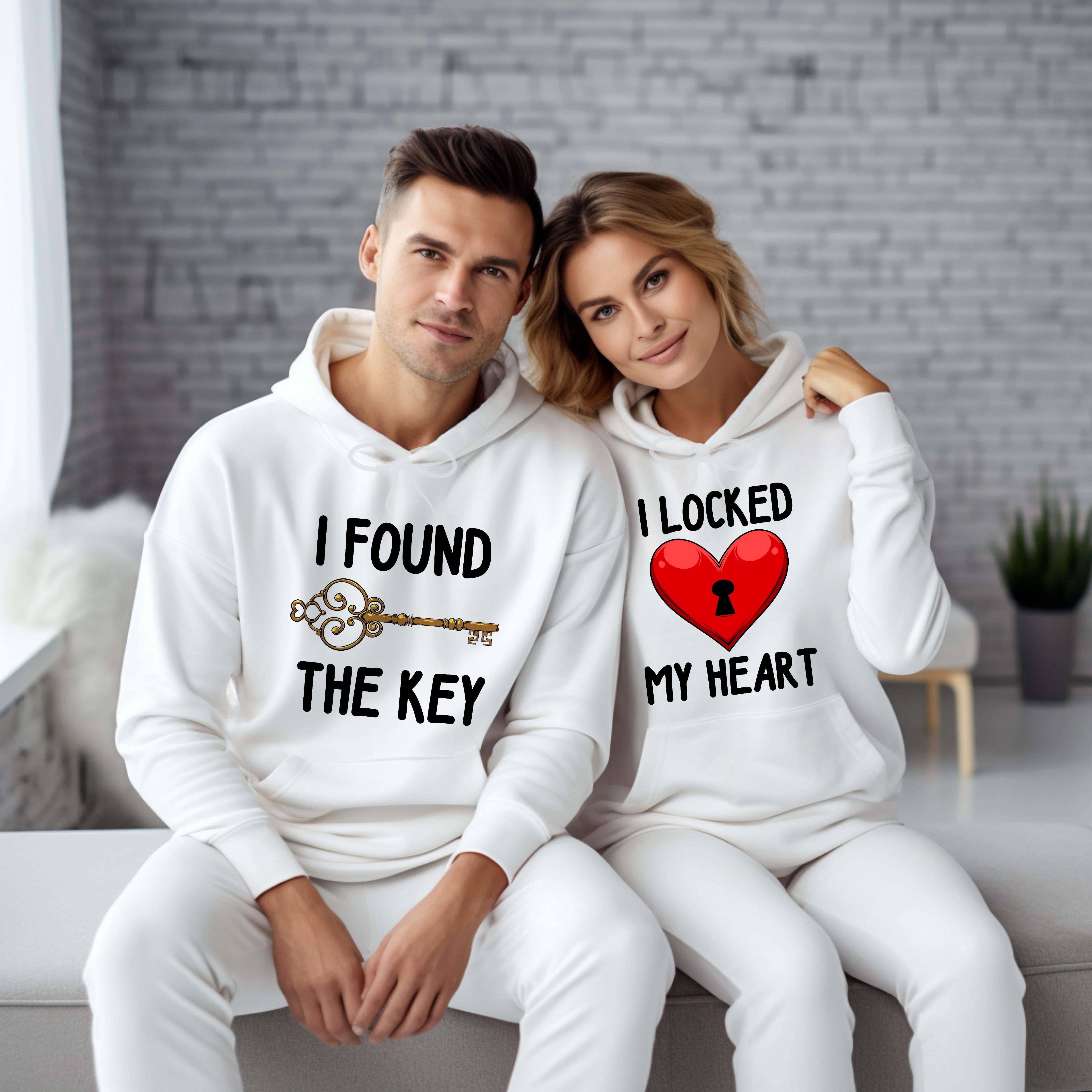 I Locked My Heart & I Found The Key Hoodies