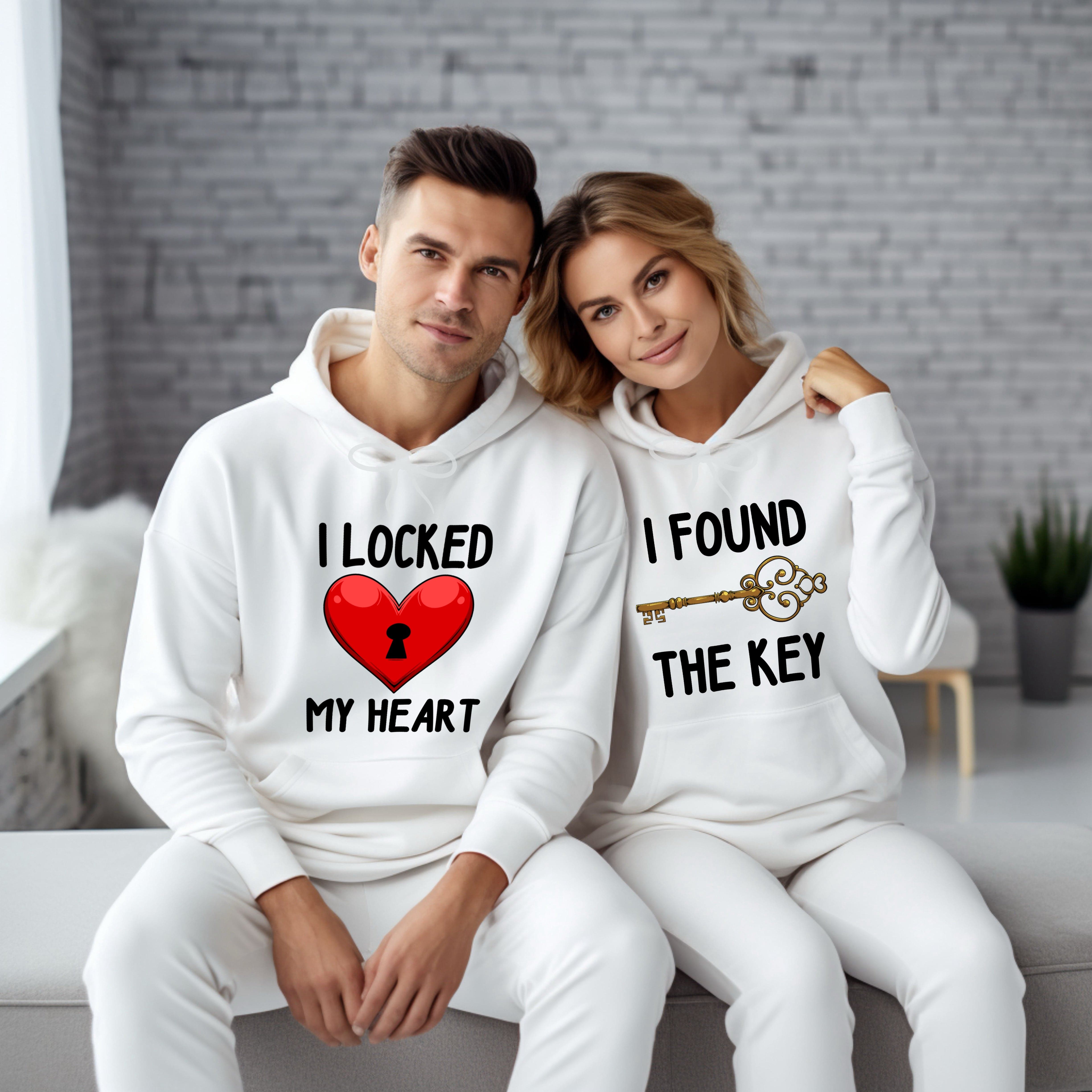 I Locked My Heart & I Found The Key Hoodies