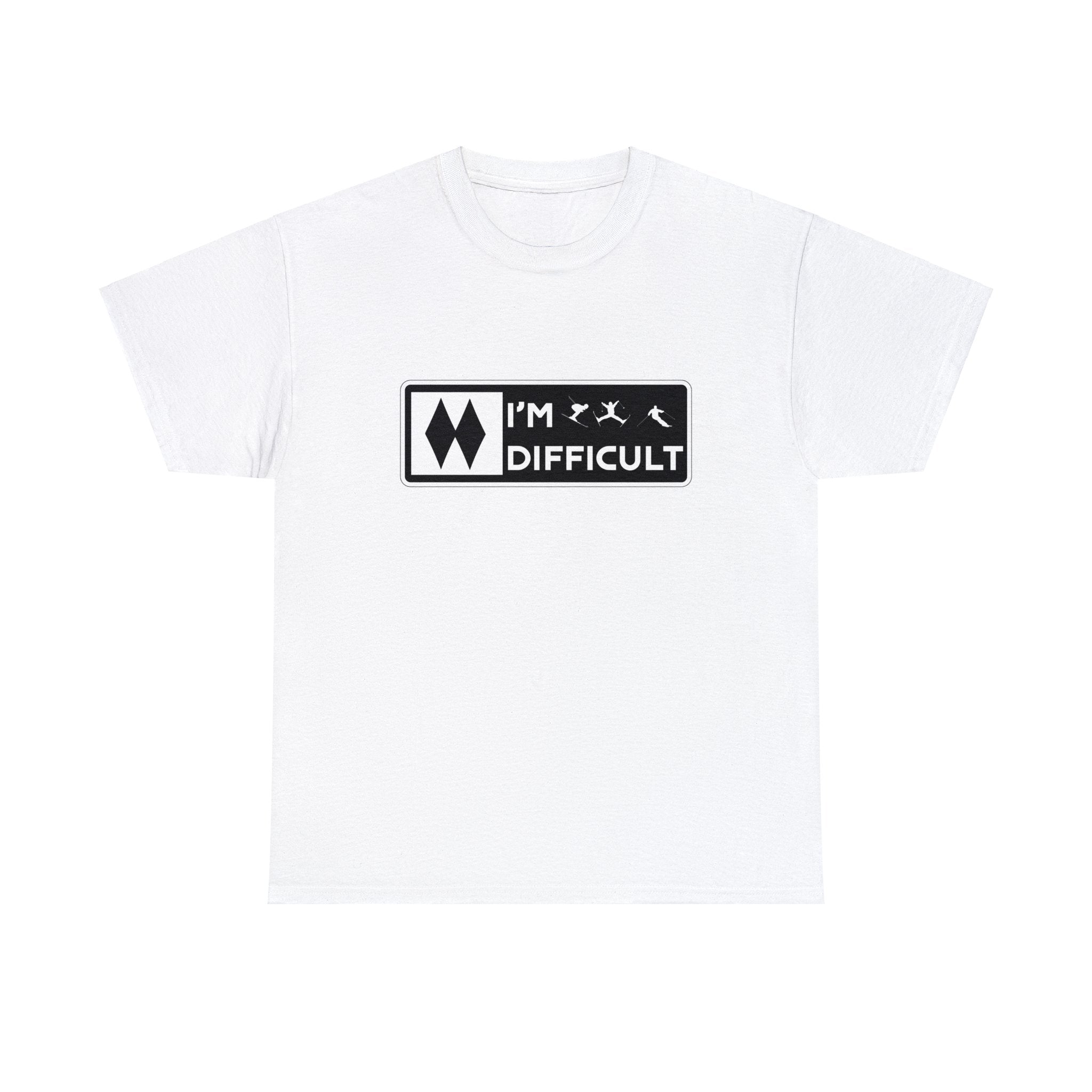I"m Difficult Novelty Ski Tee