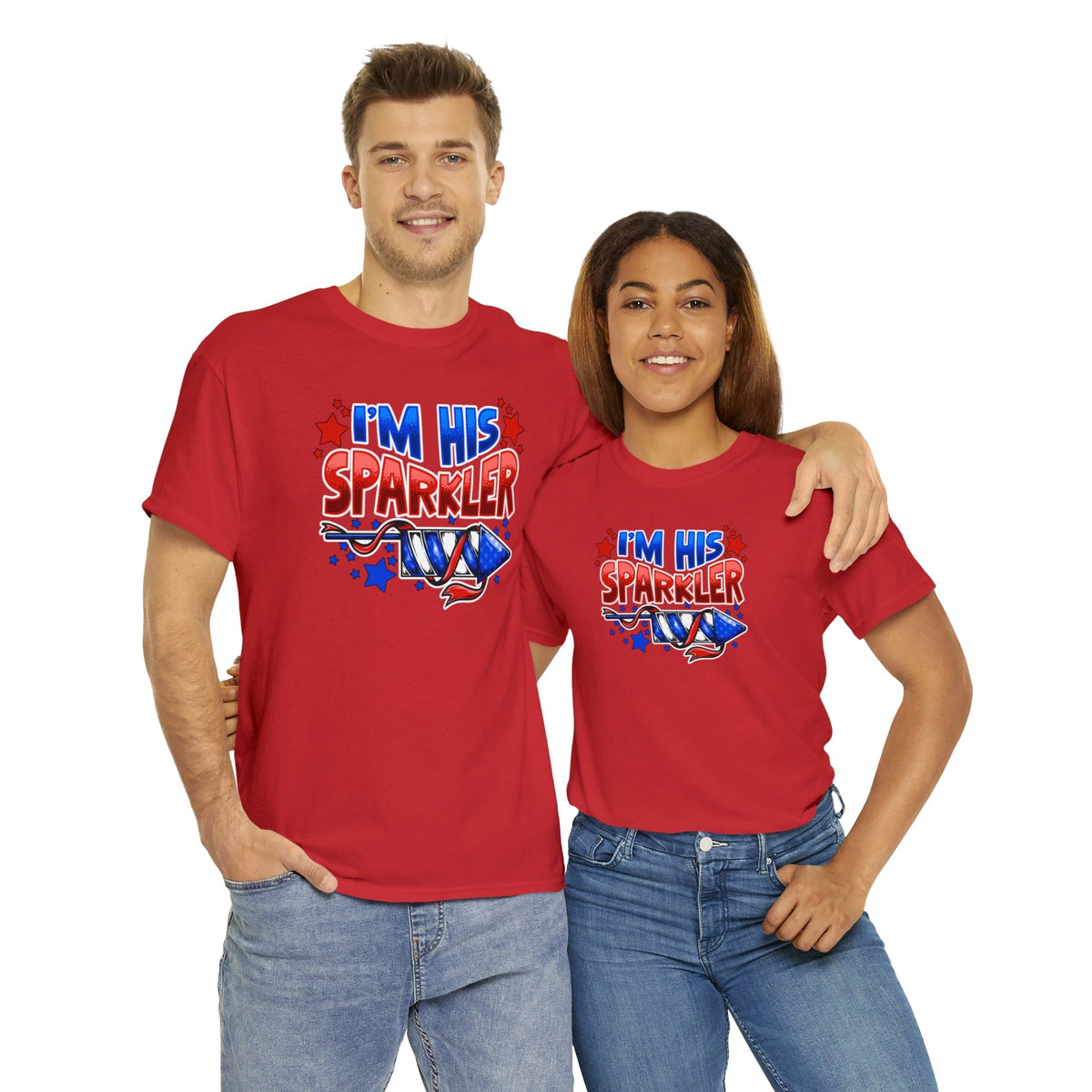 I&#39;m His Sparkler Classic Unisex Tee