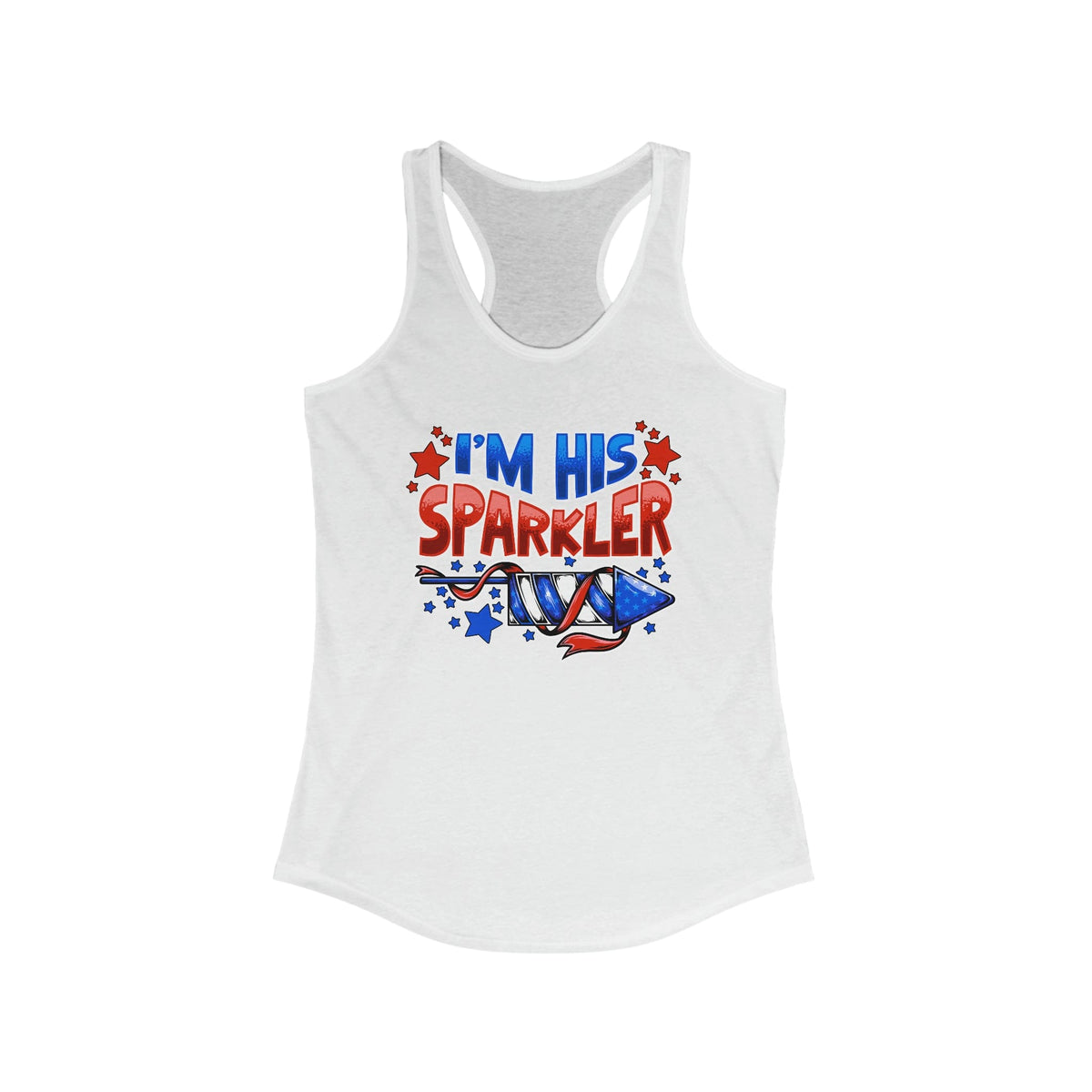 I&#39;m His Sparkler Women&#39;s Luxury Tank