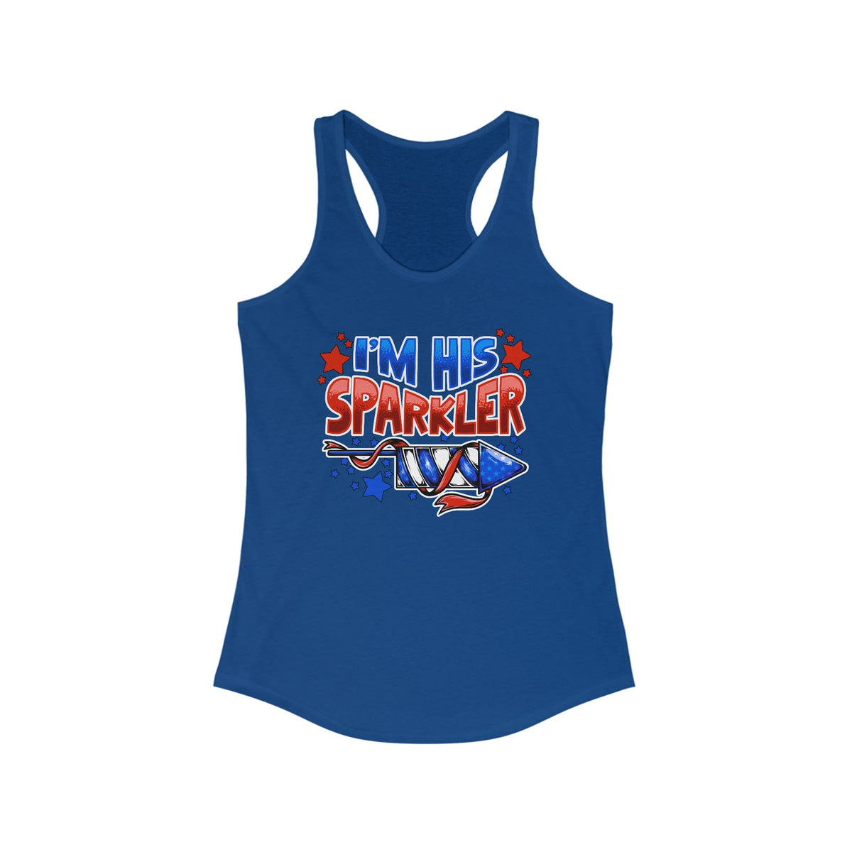 I&#39;m His Sparkler Women&#39;s Luxury Tank