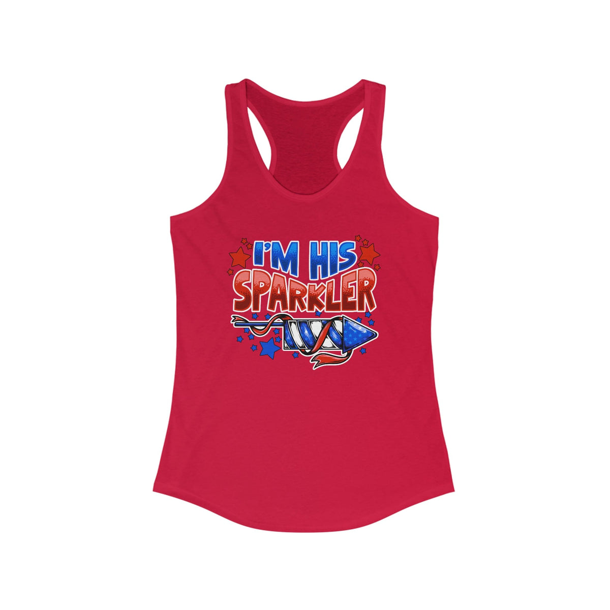 I&#39;m His Sparkler Women&#39;s Luxury Tank