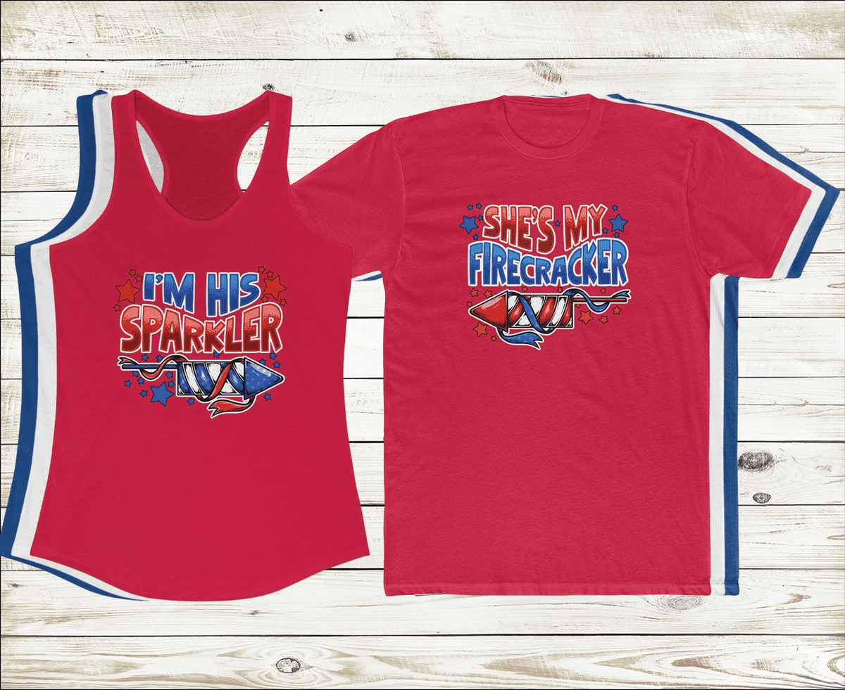 I&#39;m His Sparkler Women&#39;s Luxury Tank