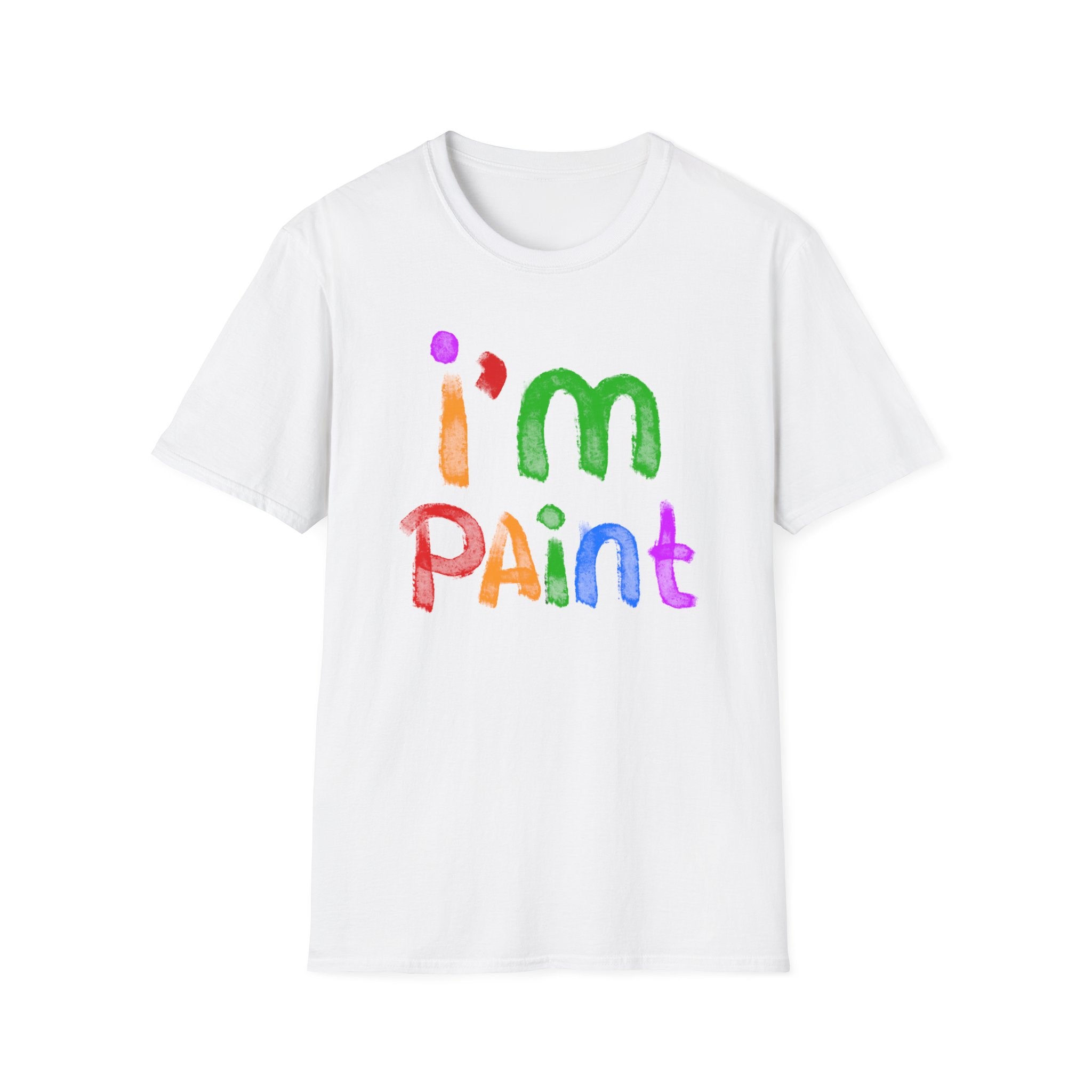 I'm Paint | Deluxe White Tee (Unisex)