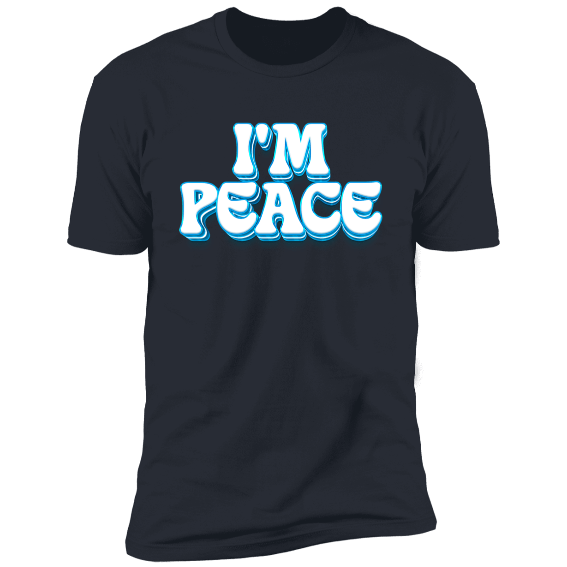 I'm Peace & I Come In Peace Deluxe Unisex Couples Tees