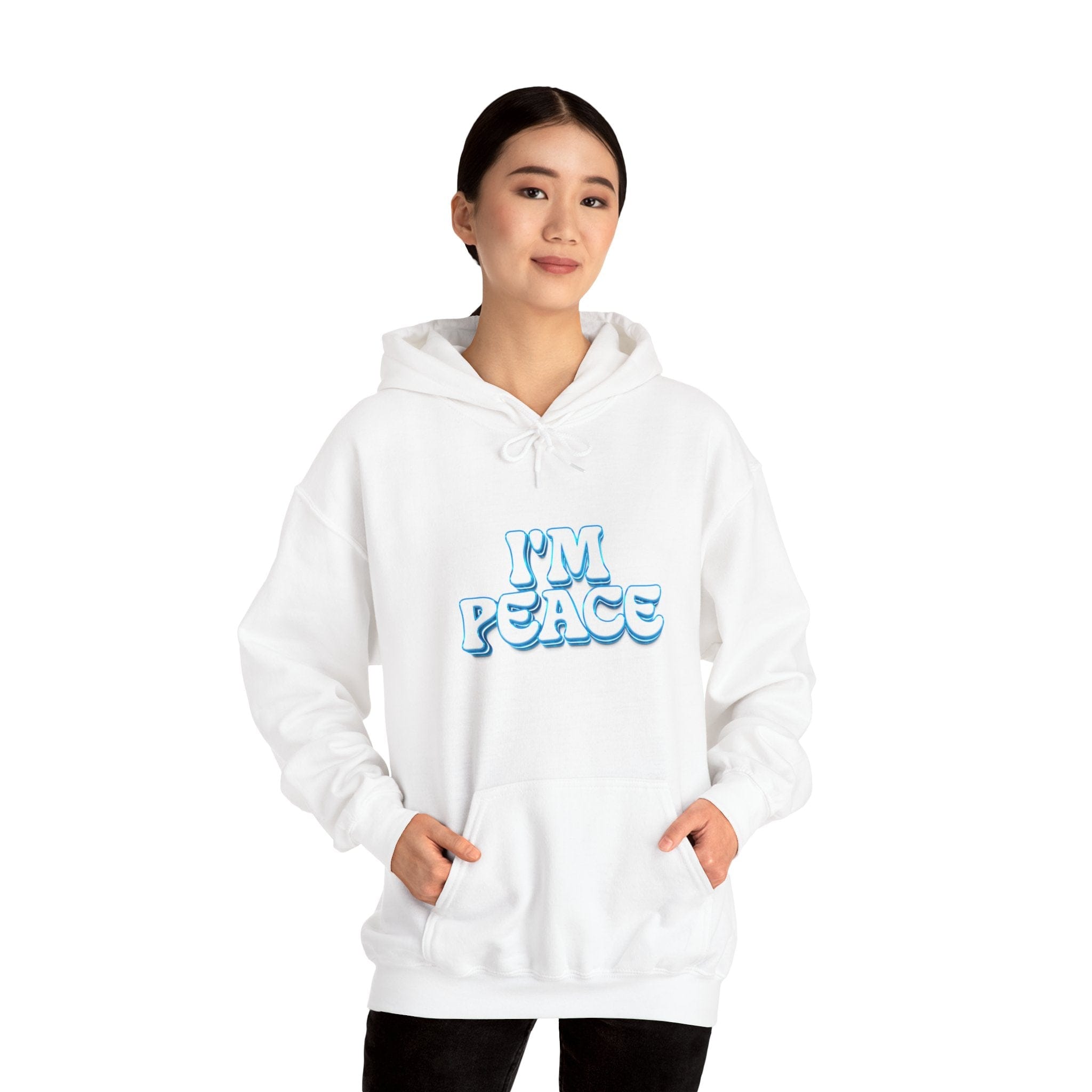 I'm Peace | Unisex Essential hoodie | Navy