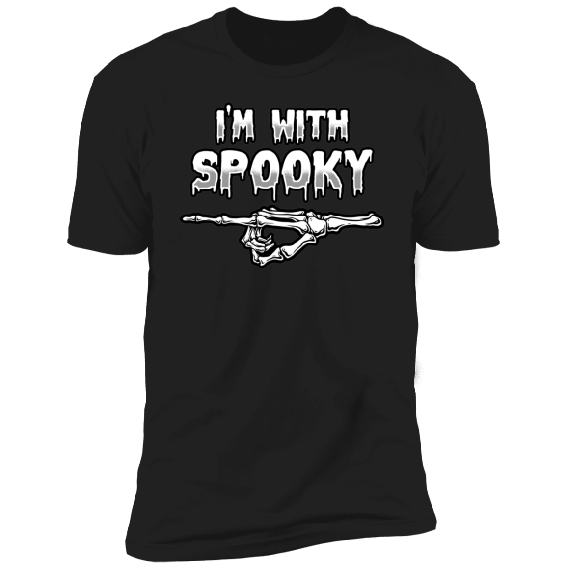 I'm With Creepy & I'm With Spooky Couples Shirts