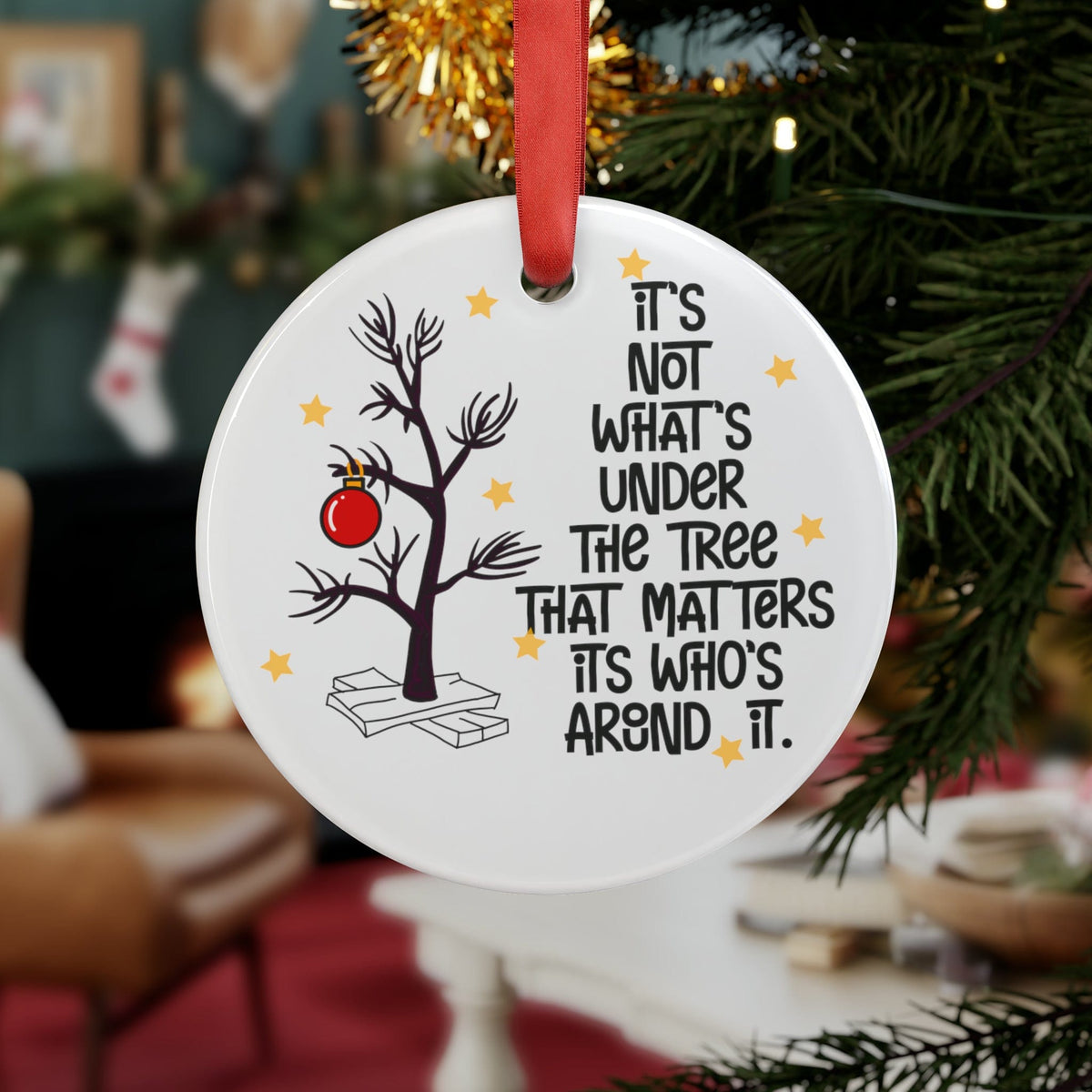It&#39;s Not What&#39;s Under The Tree That Matters Its Who&#39;s Around it