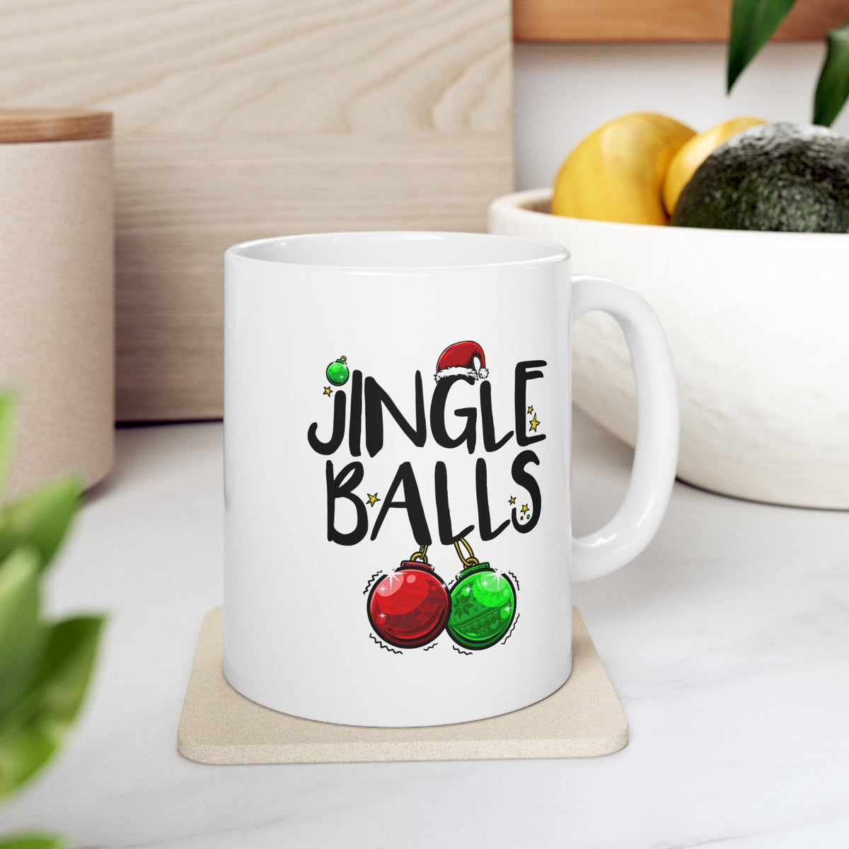 Jingle Balls Christmas Mug 11oz