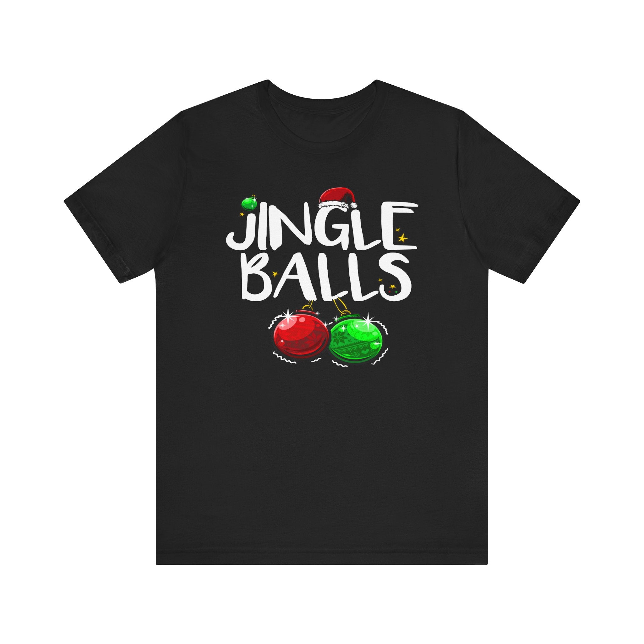 Jingle Balls | Deluxe Black Tee