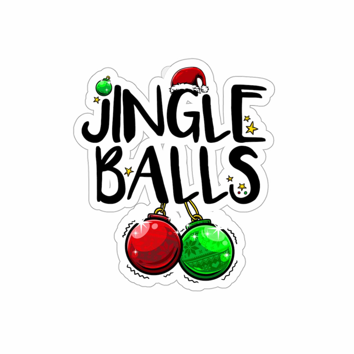 Jingle Balls Sticker