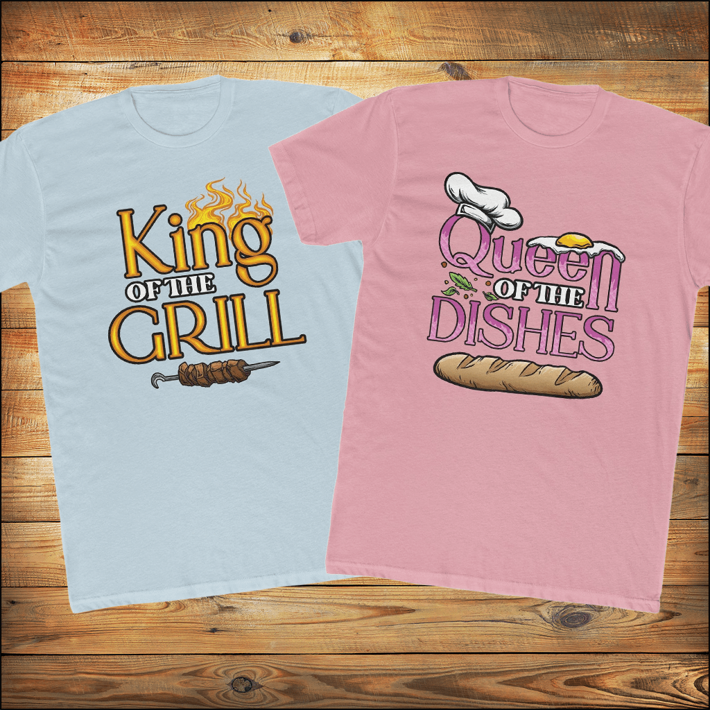 King of the Grill &amp; Queen Of The Dishes