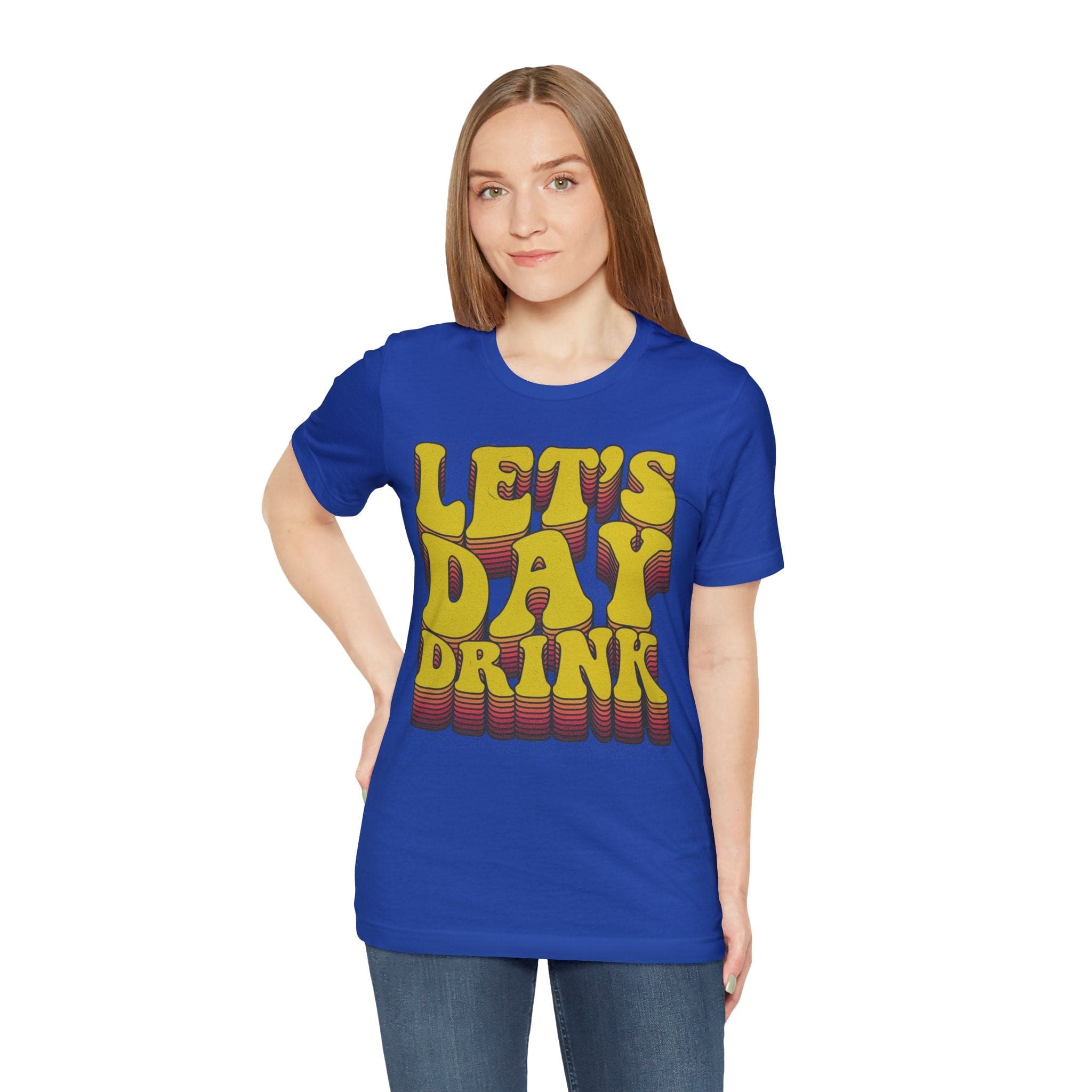 Lets Day Drink Unisex Jersey Short Sleeve Tee