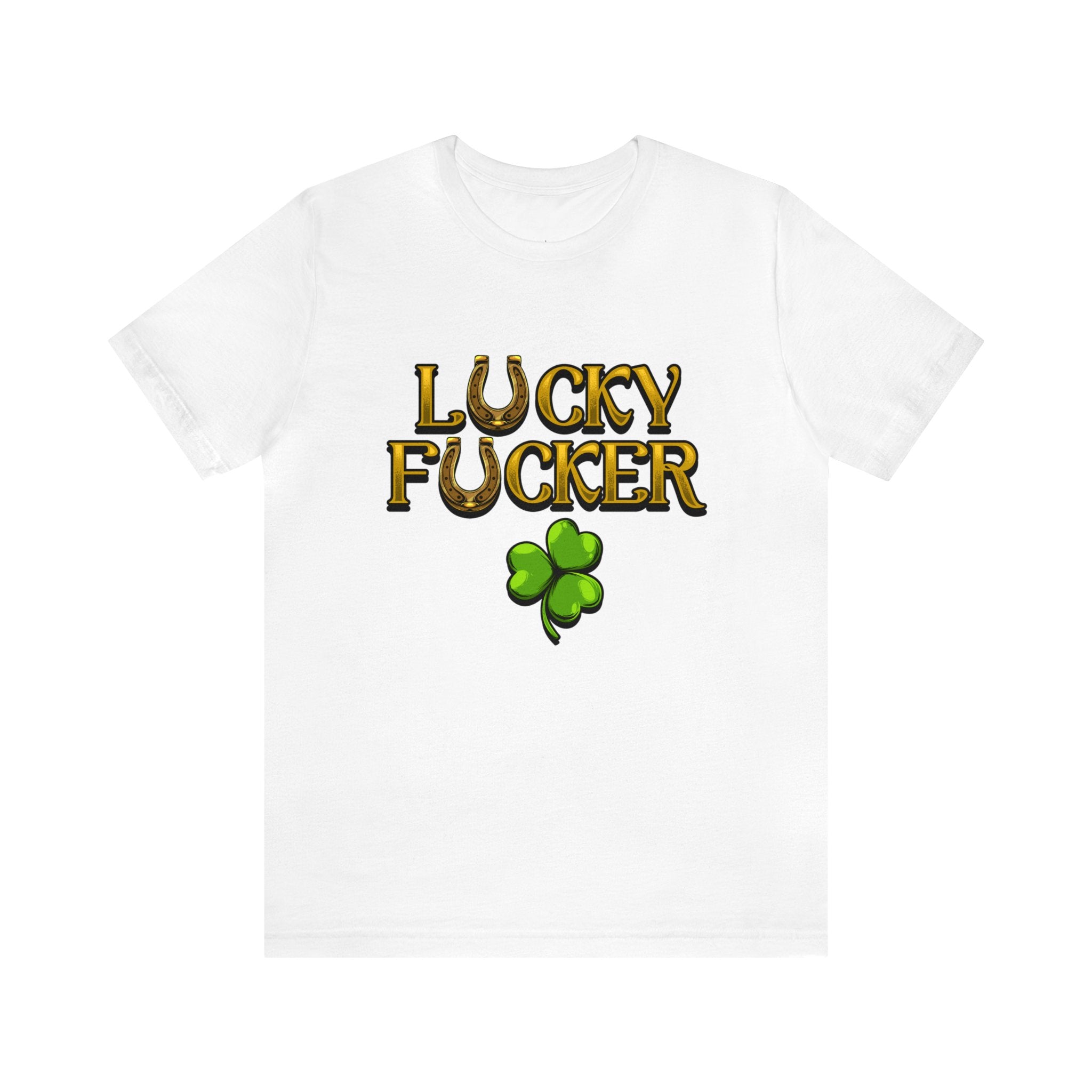 LUCKY F GOLD DELUXE TEE