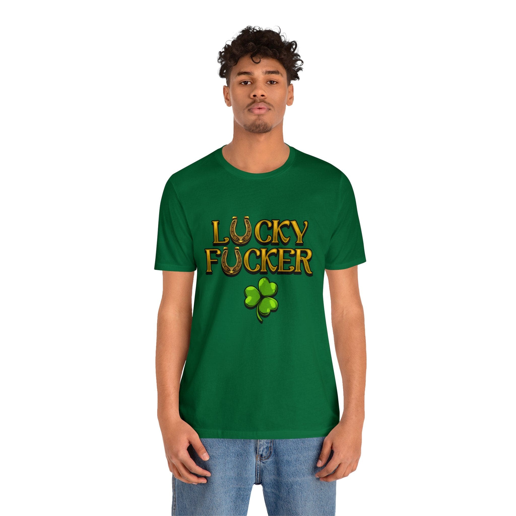 LUCKY F GOLD DELUXE TEE