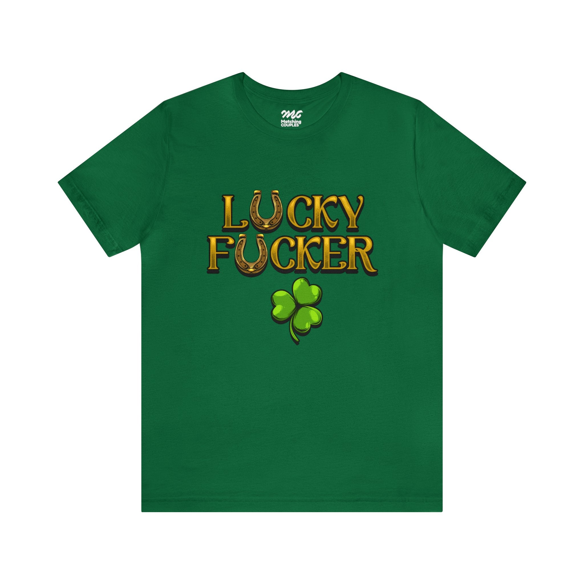 LUCKY F GOLD DELUXE TEE