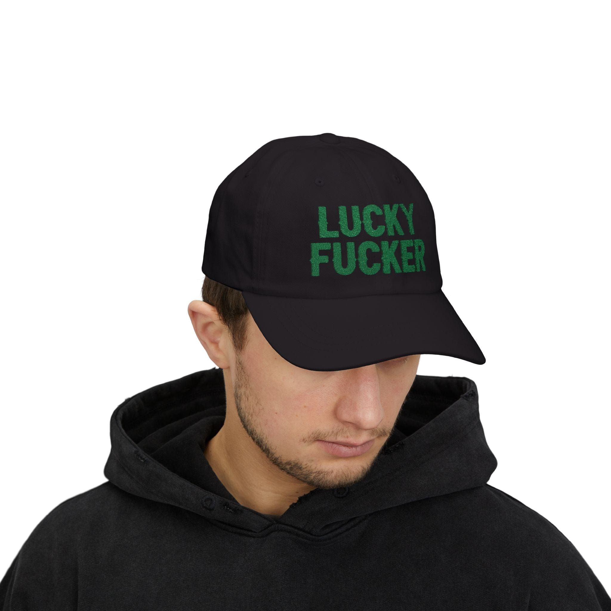 Lucky F Party Cap – Perfect for St. Paddy’s Shenanigans!