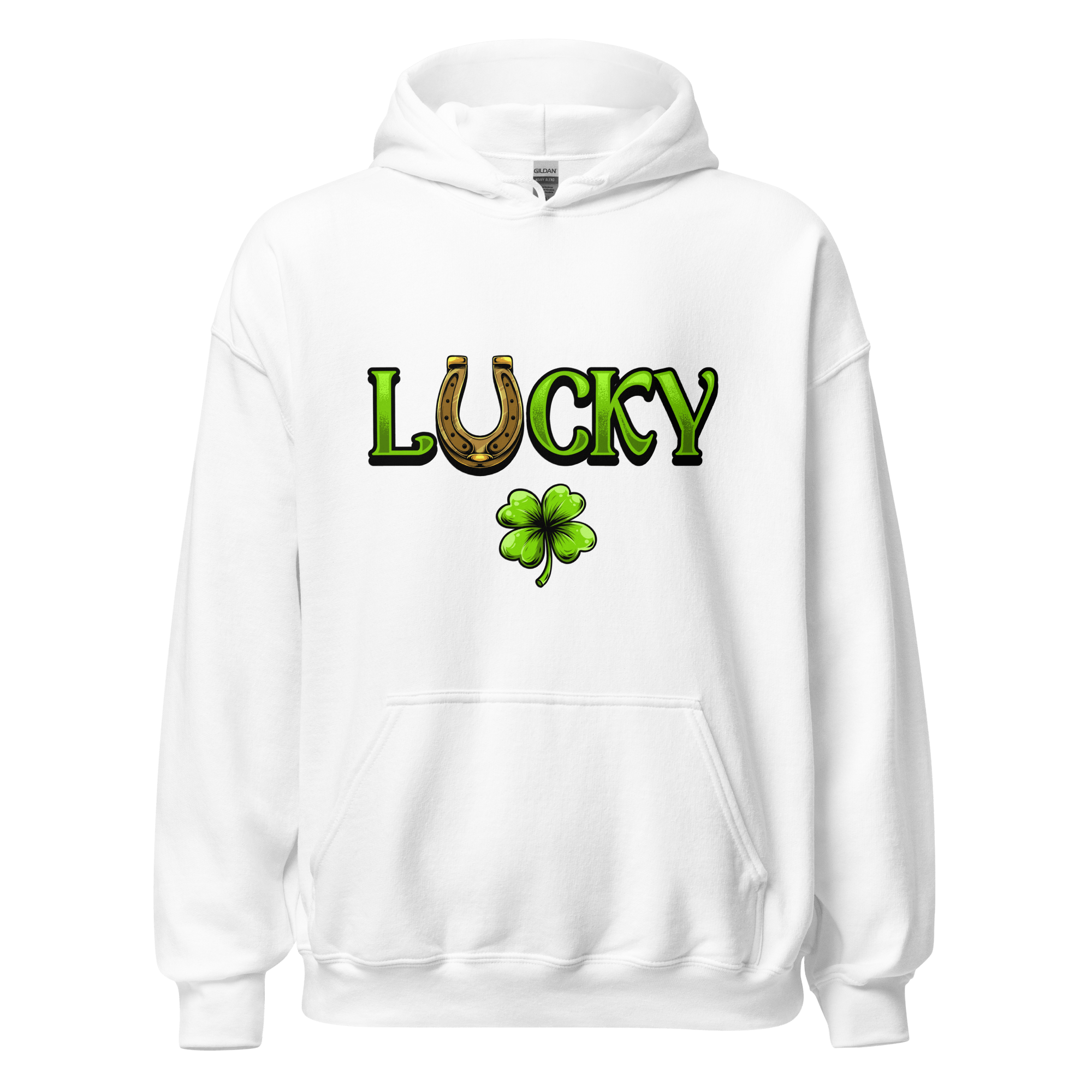 Lucky & lucky f*ucker st patricks day drinking hoodies