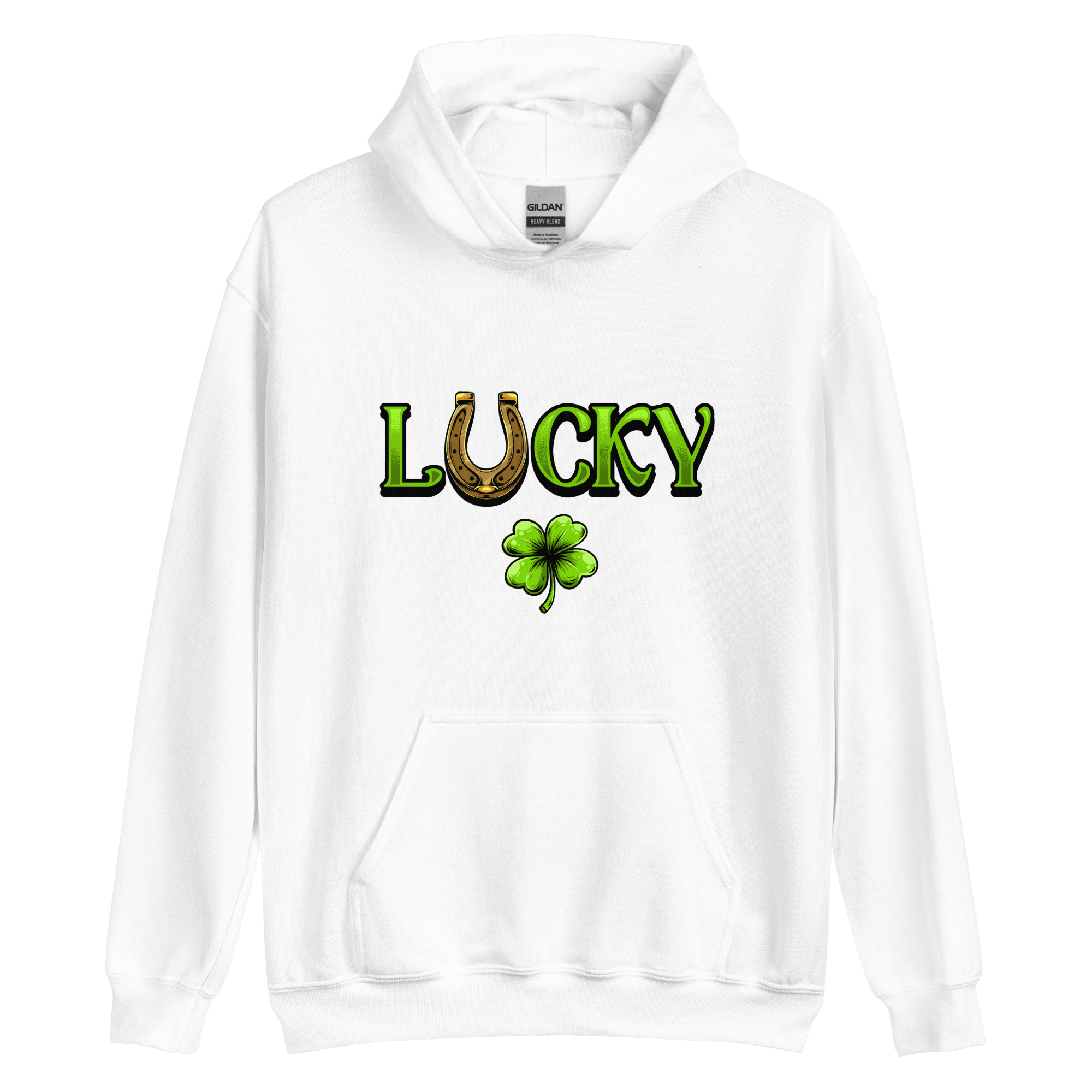 Lucky & lucky f*ucker st patricks day drinking hoodies