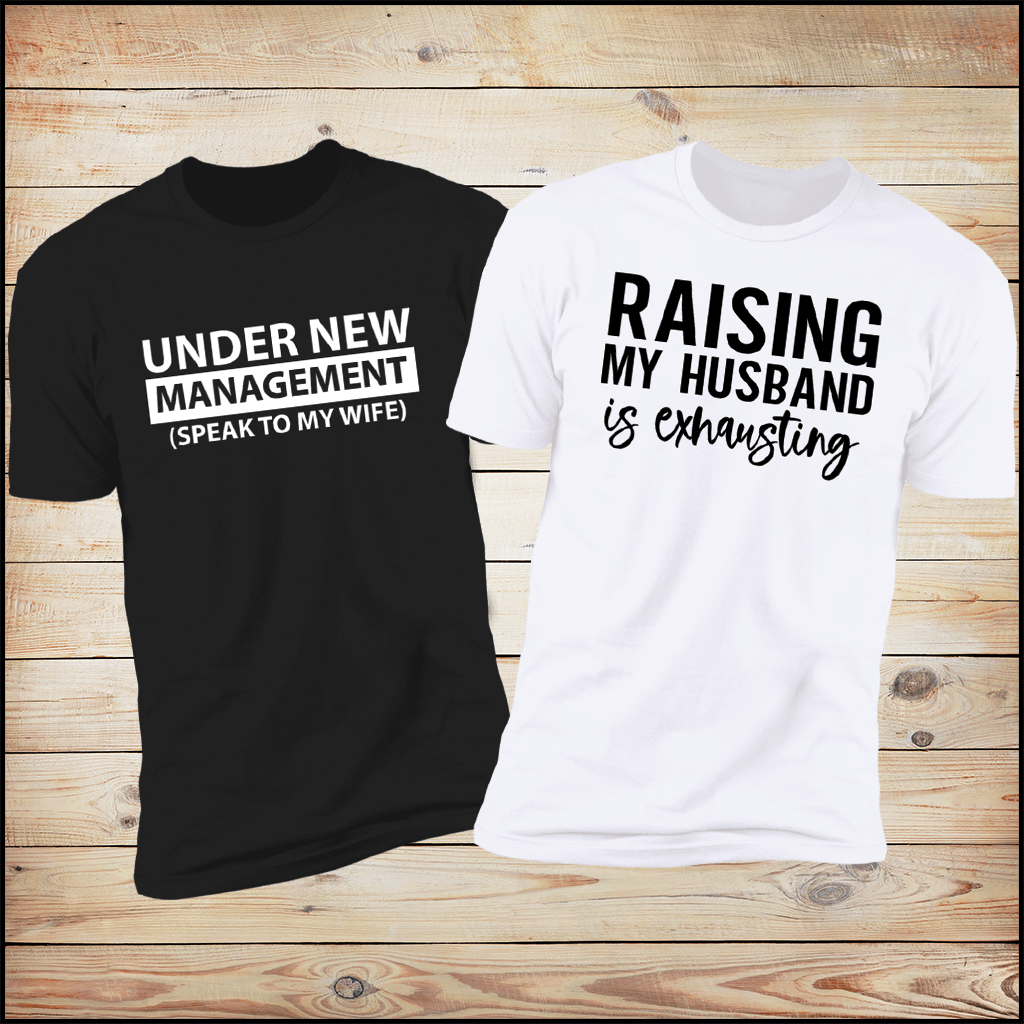 Newlywed Couples Shirts Bundle