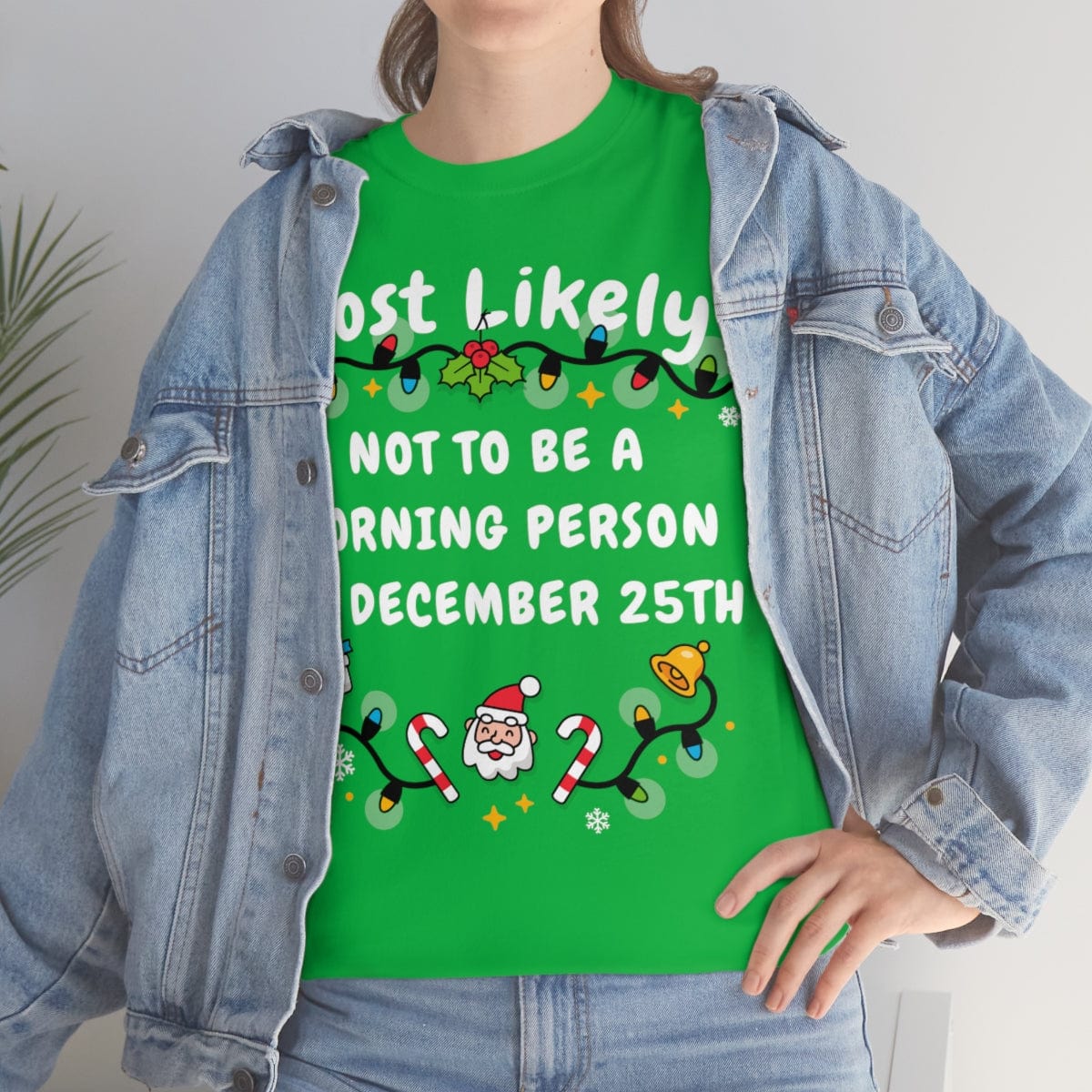 NOT TO BE A MORNING PERSON ON DECEMBER 25TH