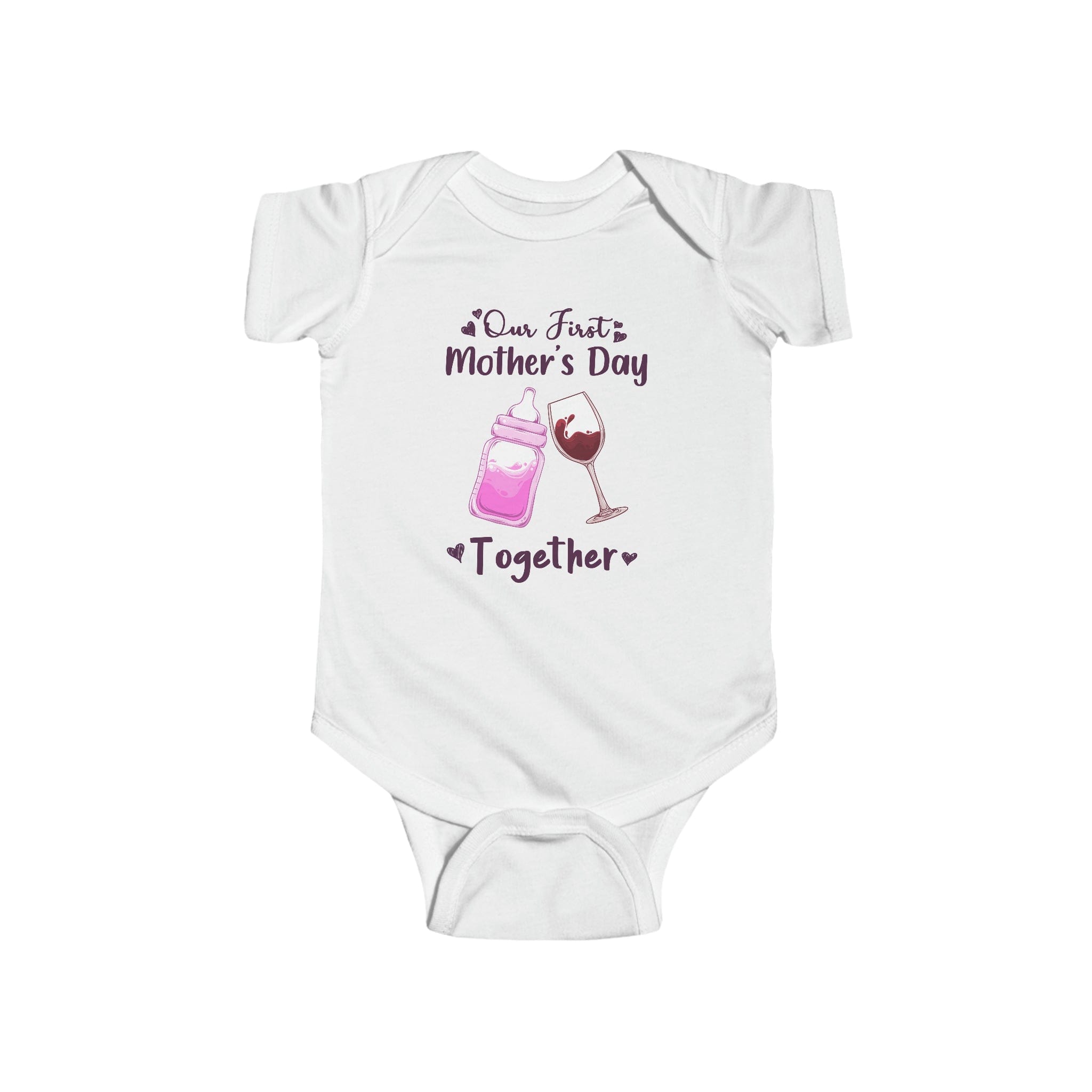 Our First mother's day Infant Fine Jersey Bodysuit