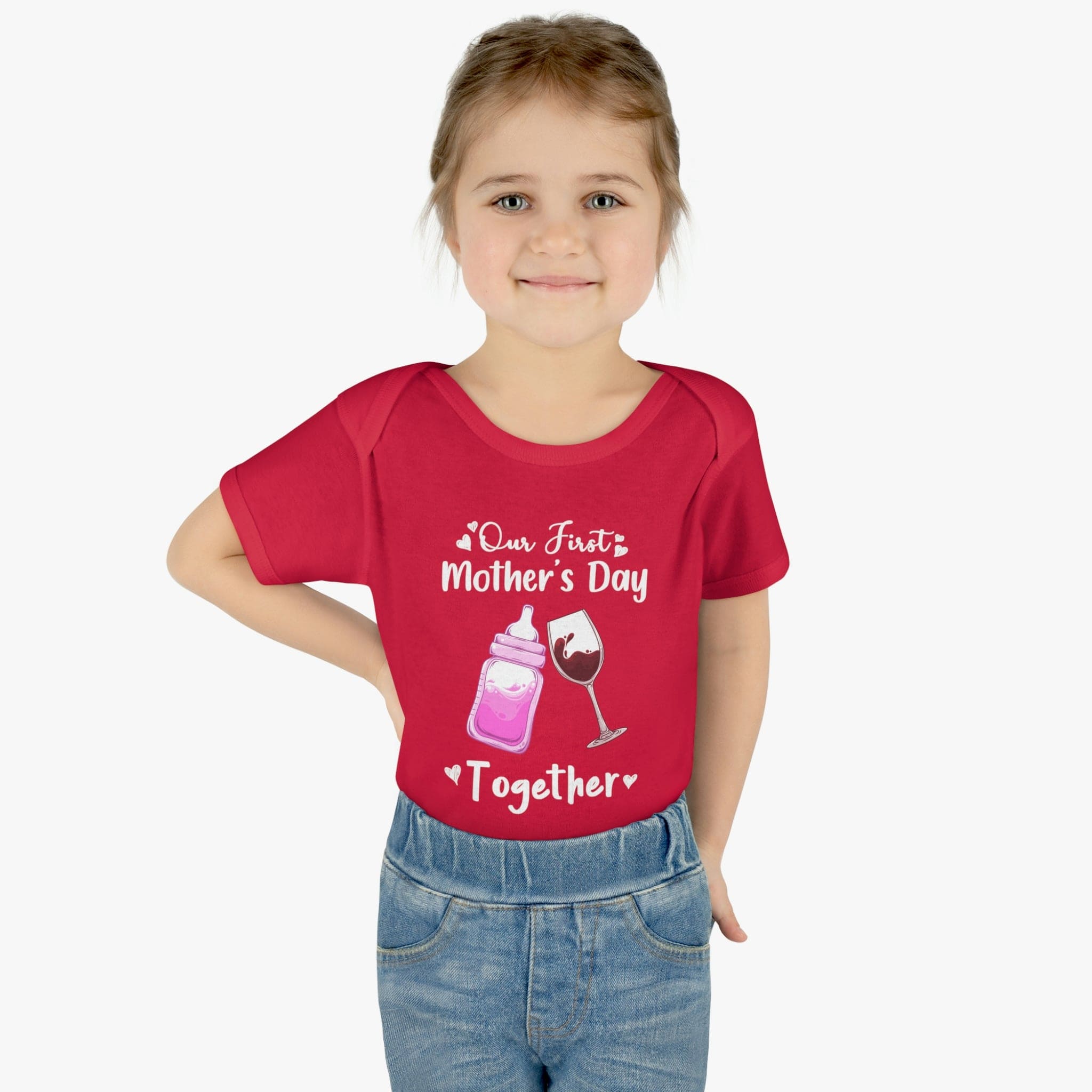 Our first mother's Day Together Infant Baby Bodysuit