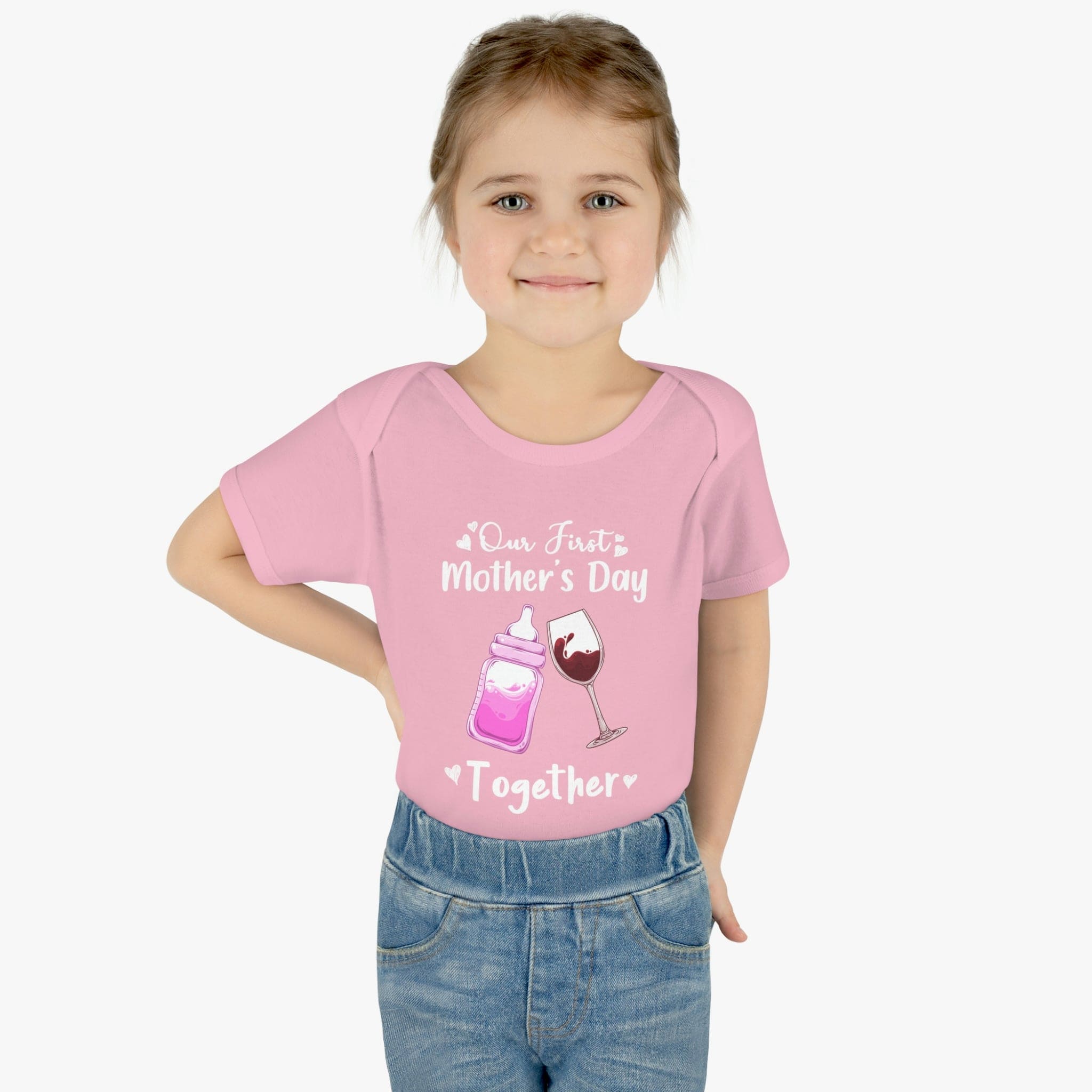 Our first mother's Day Together Infant Baby Bodysuit