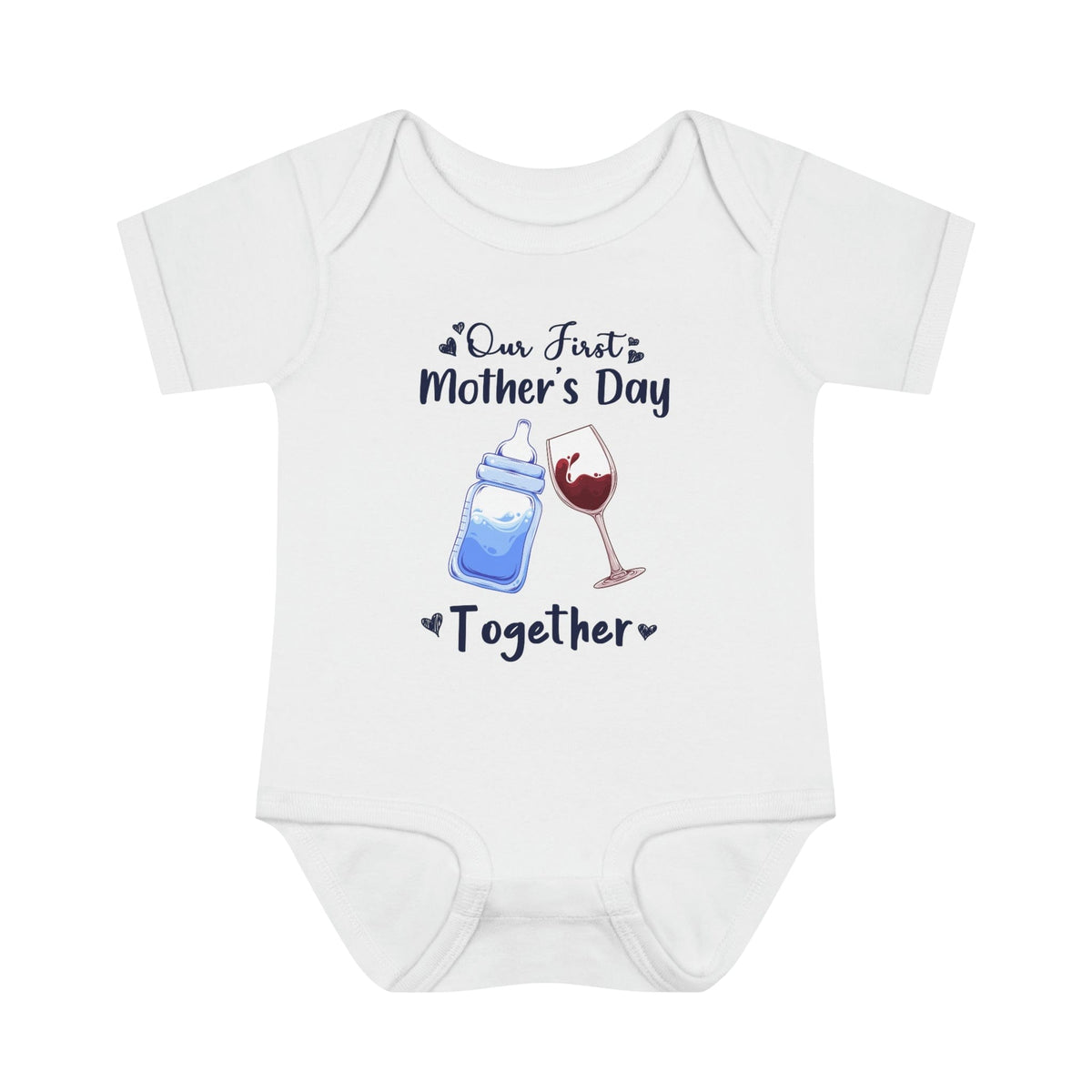 Our frist mothers day together Baby Bodysuit