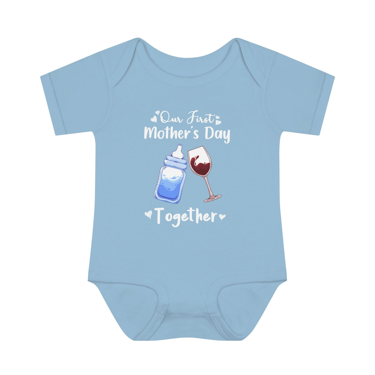 Our frist mothers day together Baby Bodysuit