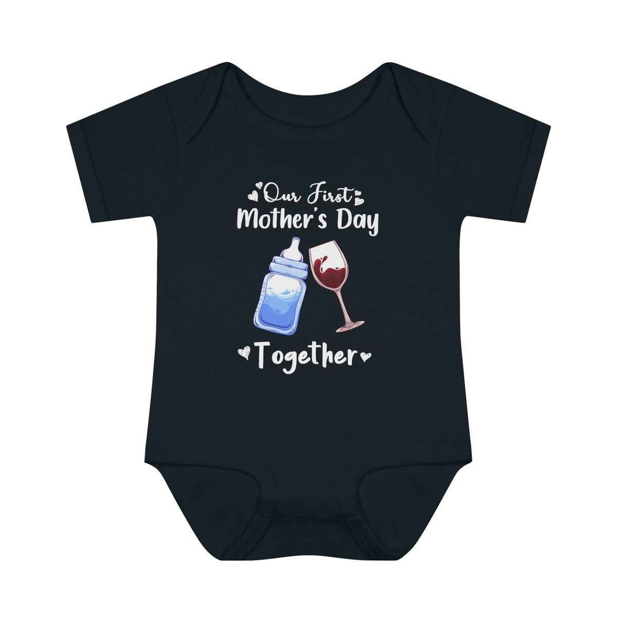 Our frist mothers day together Baby Bodysuit