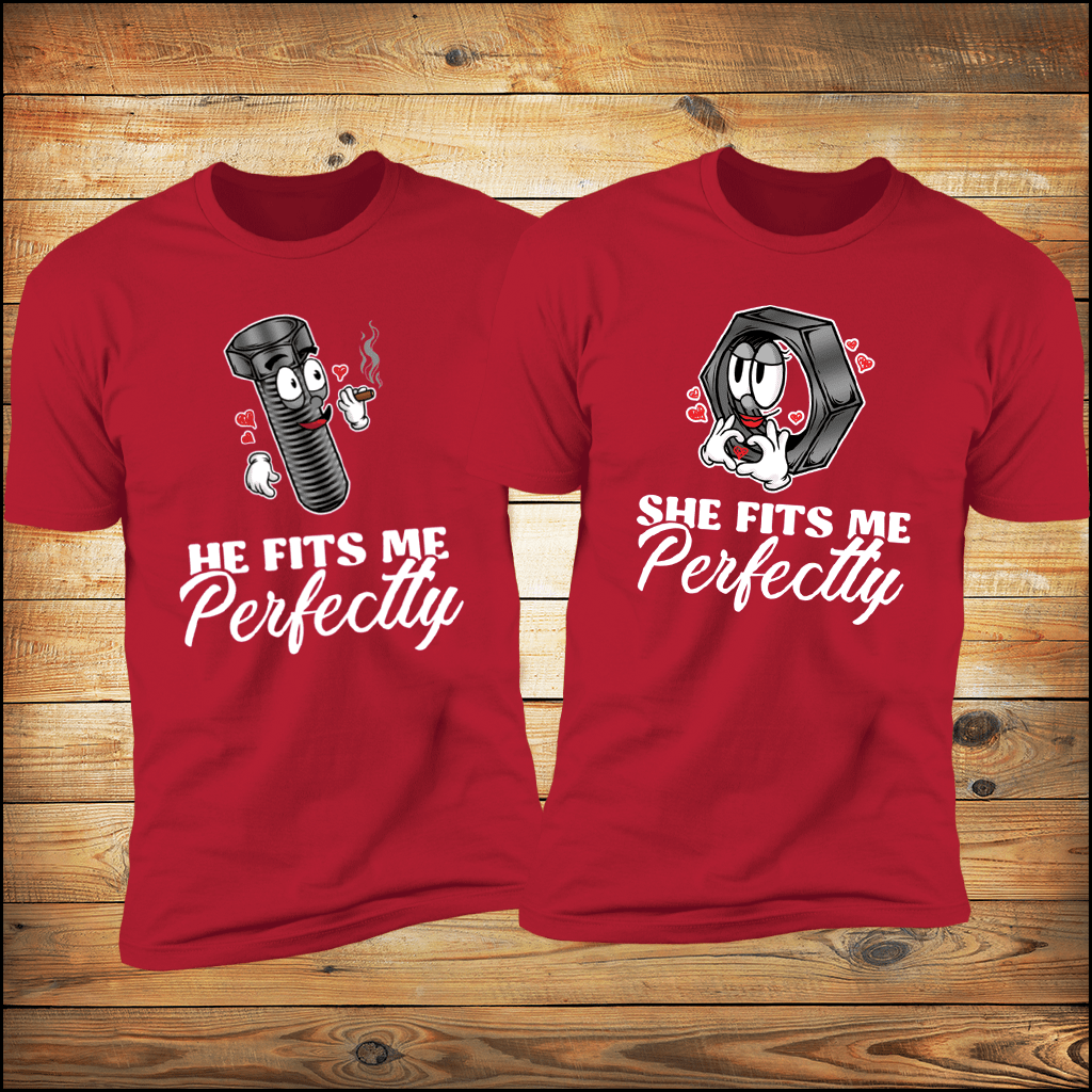 Perfect Fit Couples  Shirts