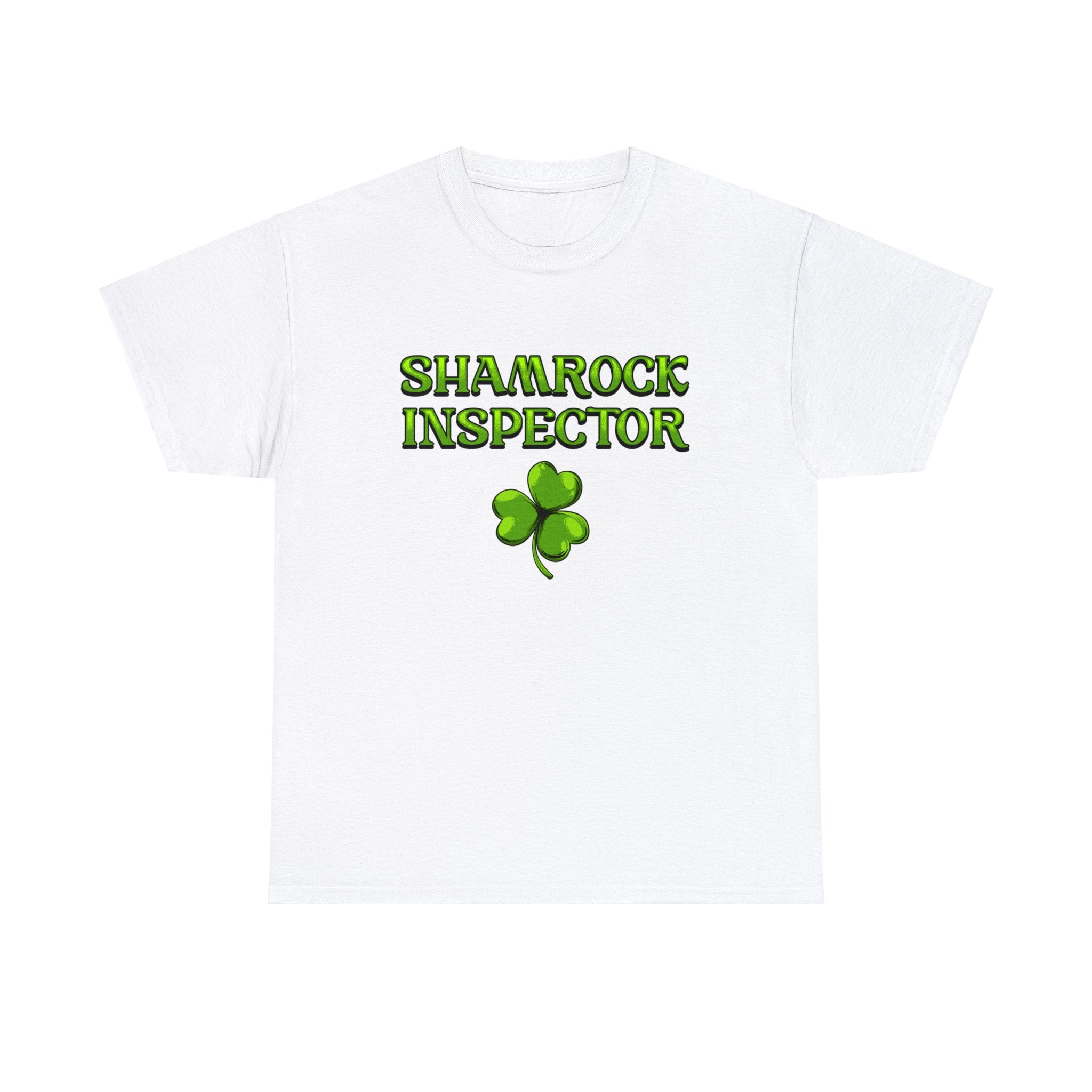 Shamrock Inspector & Shamrocks St Patrick's Day Drinking Shirts