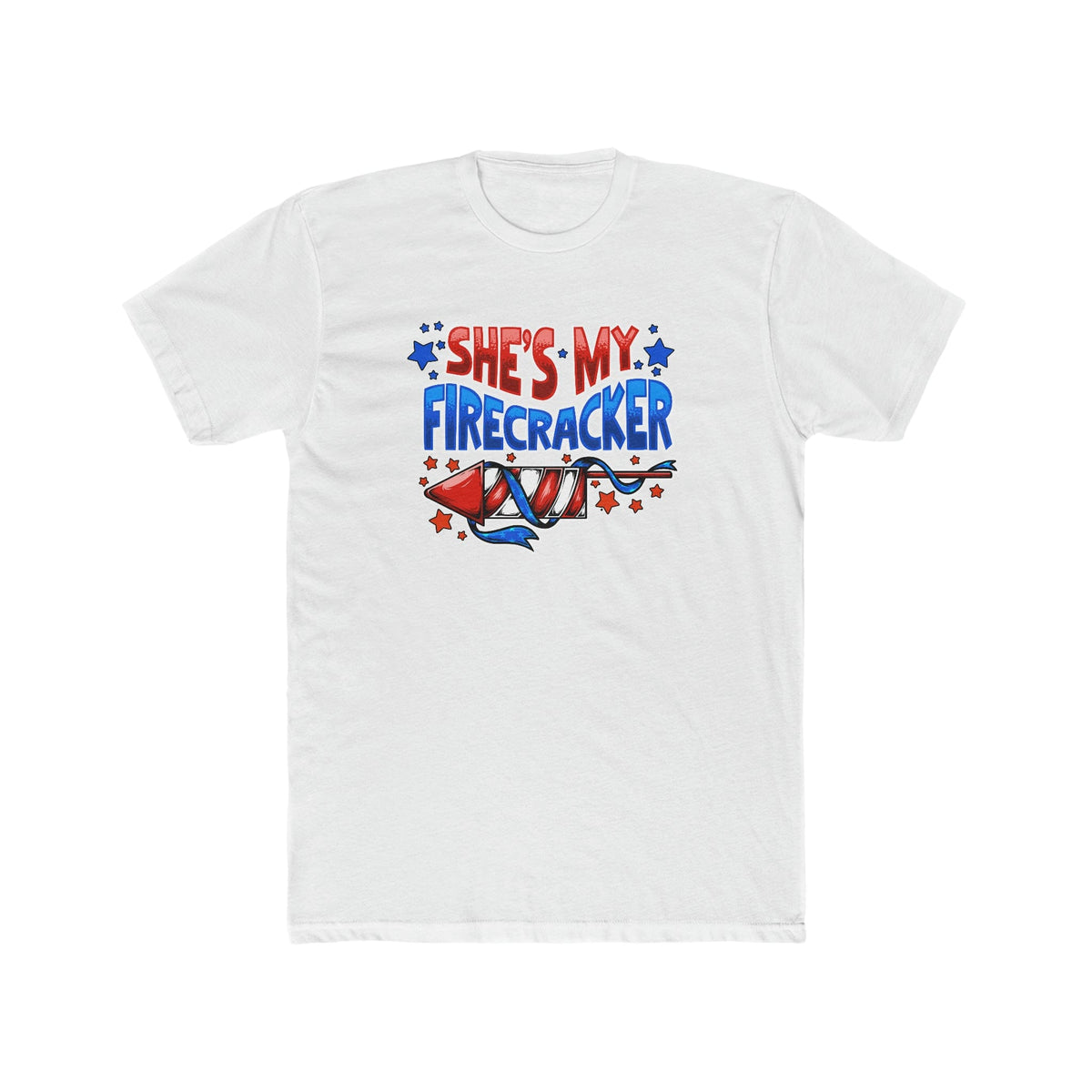 She&#39;s My Firecracker Luxury Unisex Tee