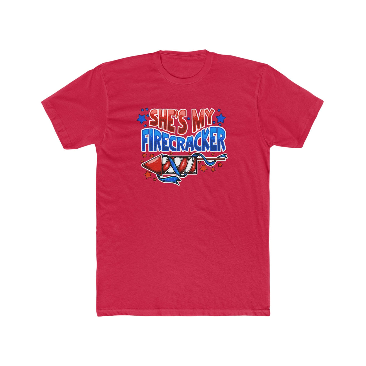 She&#39;s My Firecracker Luxury Unisex Tee