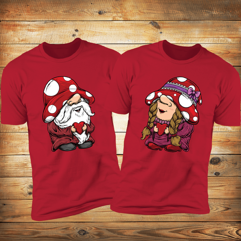 So Mushroom In My Heart For You Gnome Tees