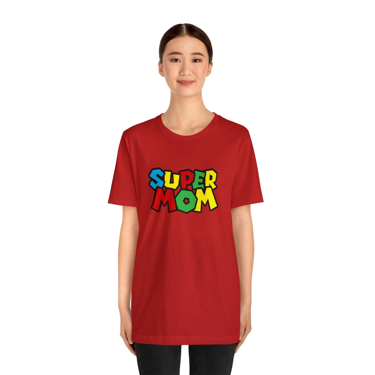 Super Mom Deluxe Mother&#39;s Day Shirt