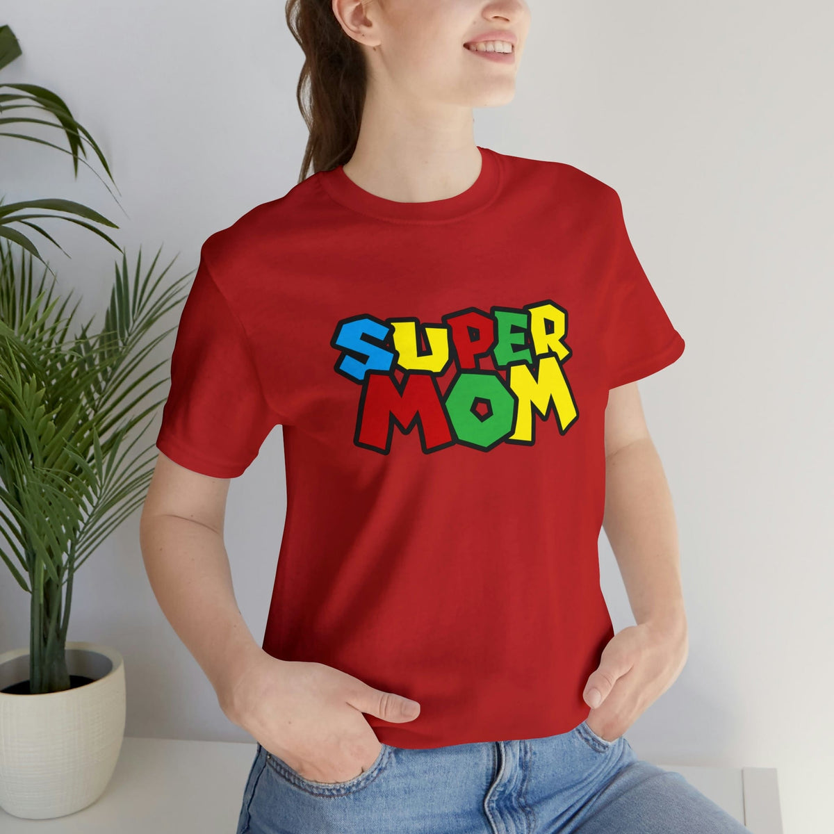 Super Mom Deluxe Mother&#39;s Day Shirt