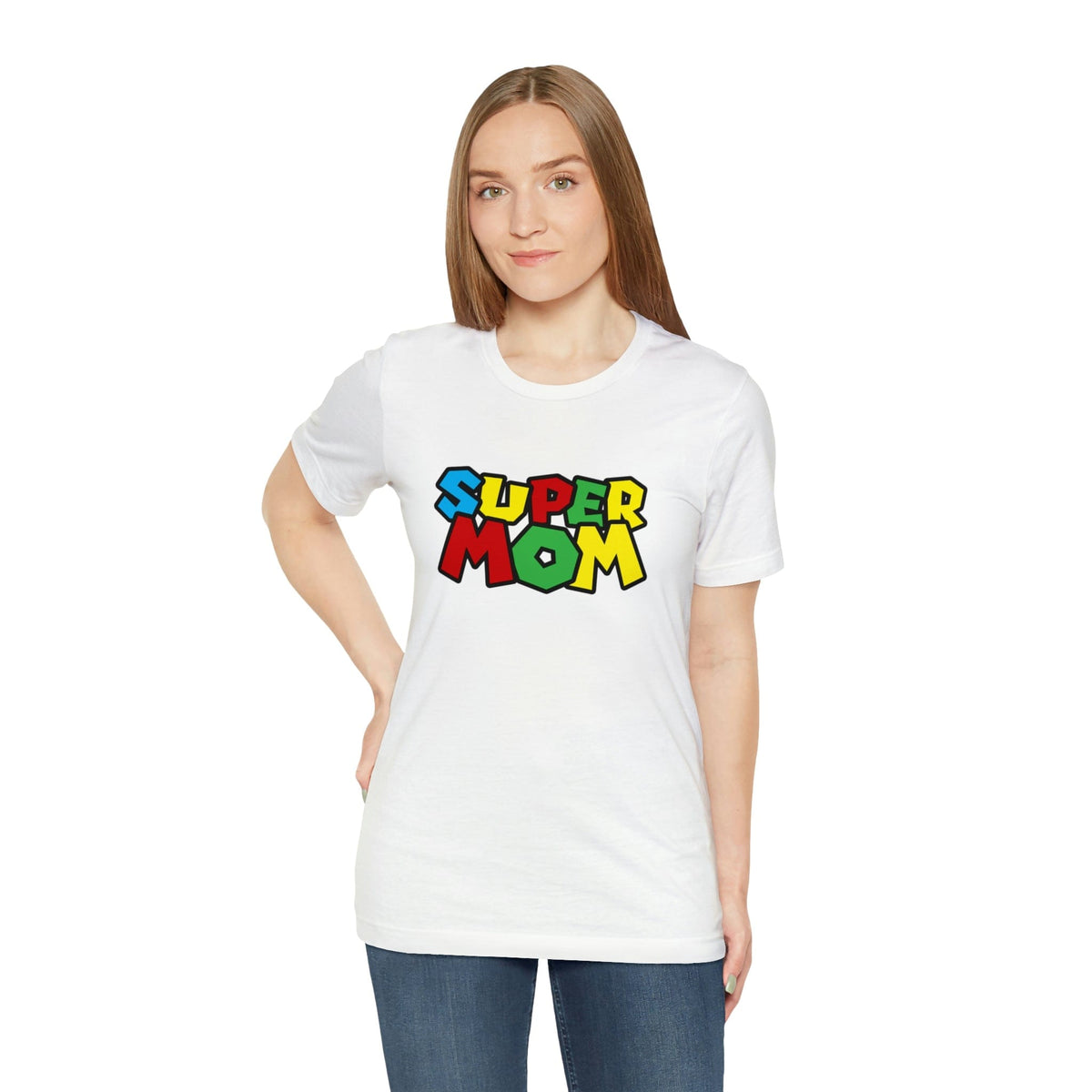 Super Mom Deluxe Mother&#39;s Day Shirt
