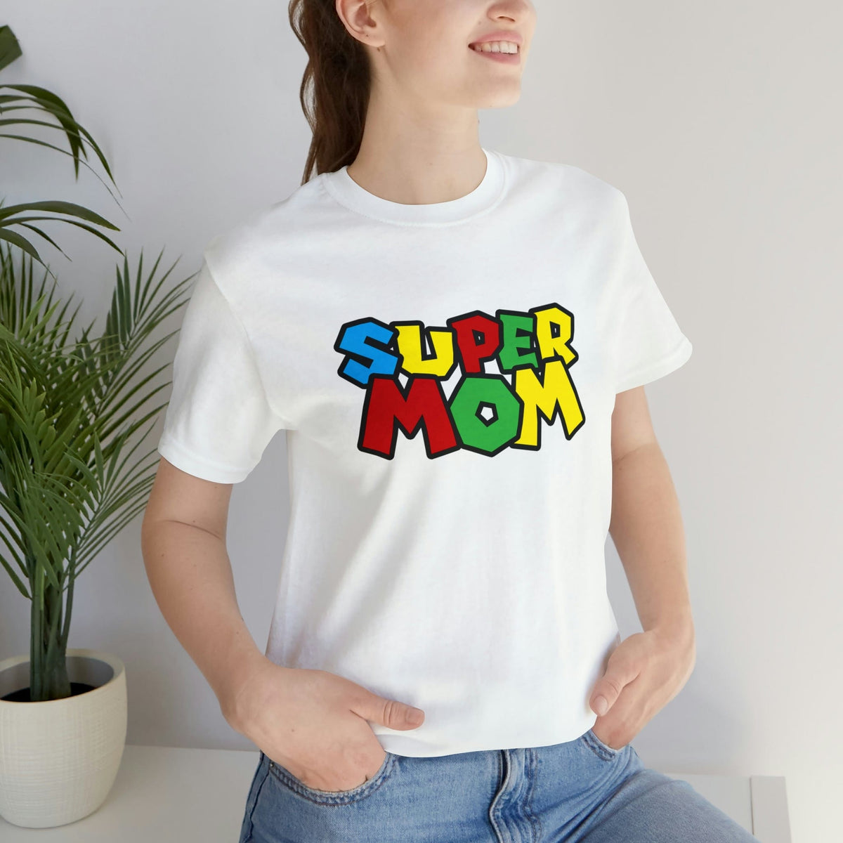 Super Mom Deluxe Mother&#39;s Day Shirt