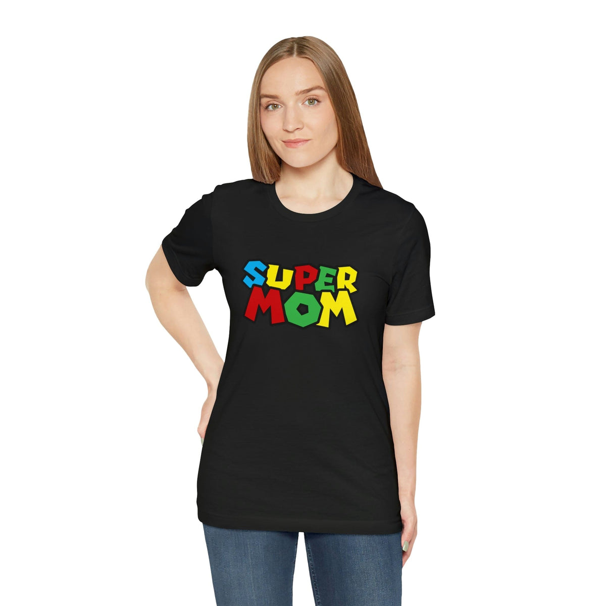 Super Mom Deluxe Mother&#39;s Day Shirt