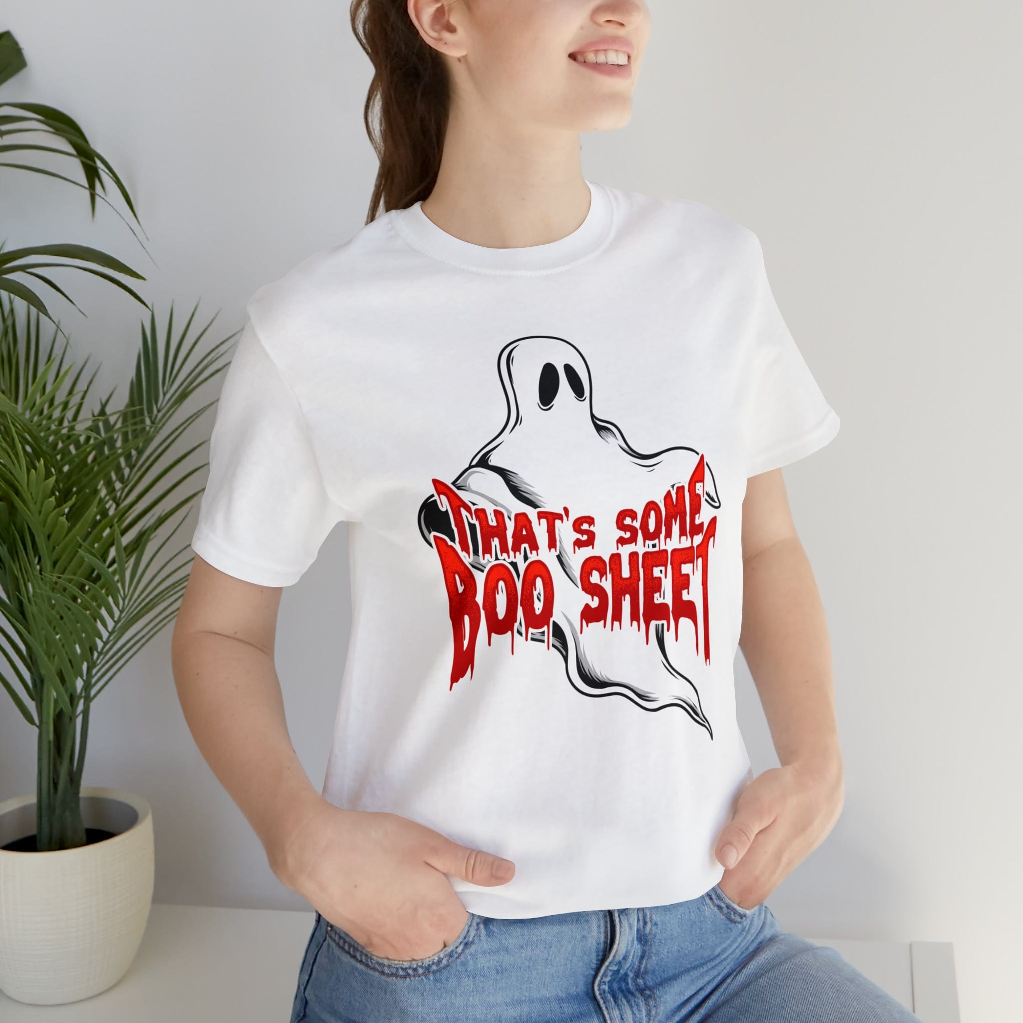 That's Some Boo Sheet Jersey T-shirt