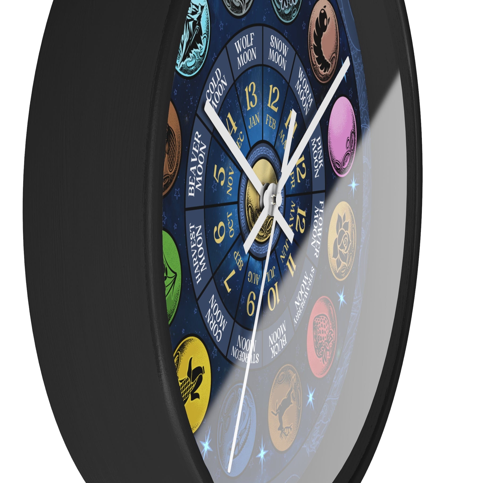 The Lunar Altar Wall Clock – Full Moons 2025