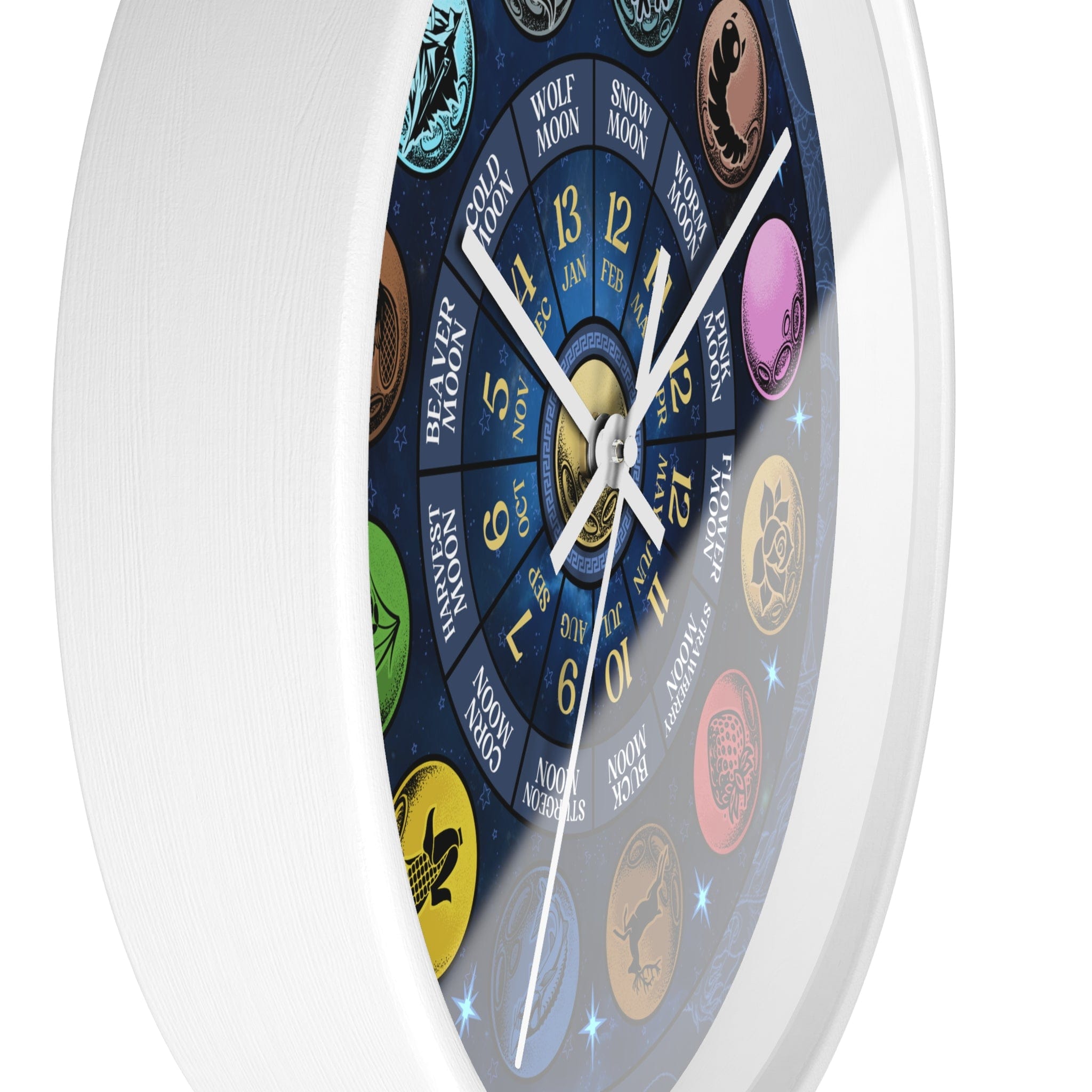 The Lunar Altar Wall Clock – Full Moons 2025