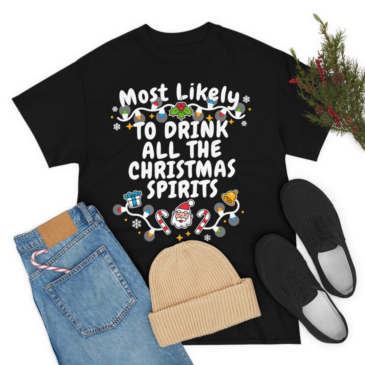 TO DRINK  THE CHRISTMAS SPIRITS