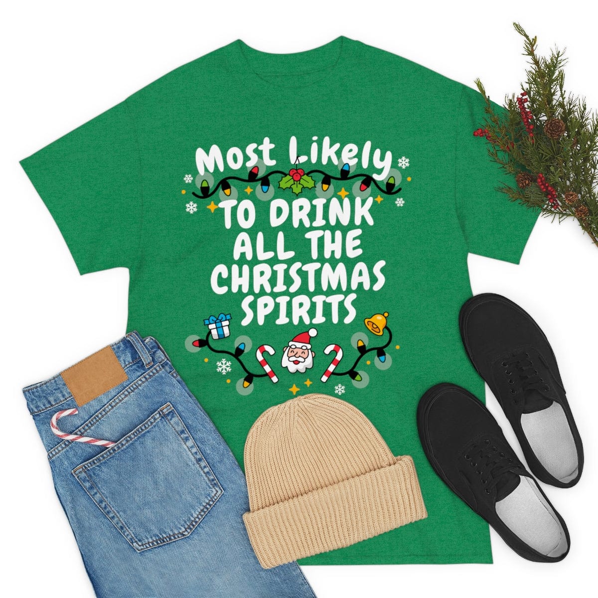 TO DRINK  THE CHRISTMAS SPIRITS