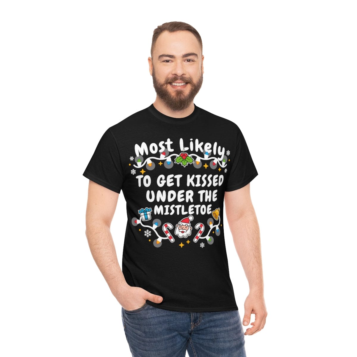 TO GET KISSED UNDER THE MISTLETOE